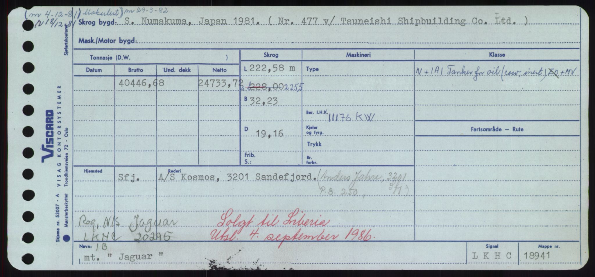 Sjøfartsdirektoratet med forløpere, Skipsmålingen, AV/RA-S-1627/H/Hd/L0019: Fartøy, J, p. 43