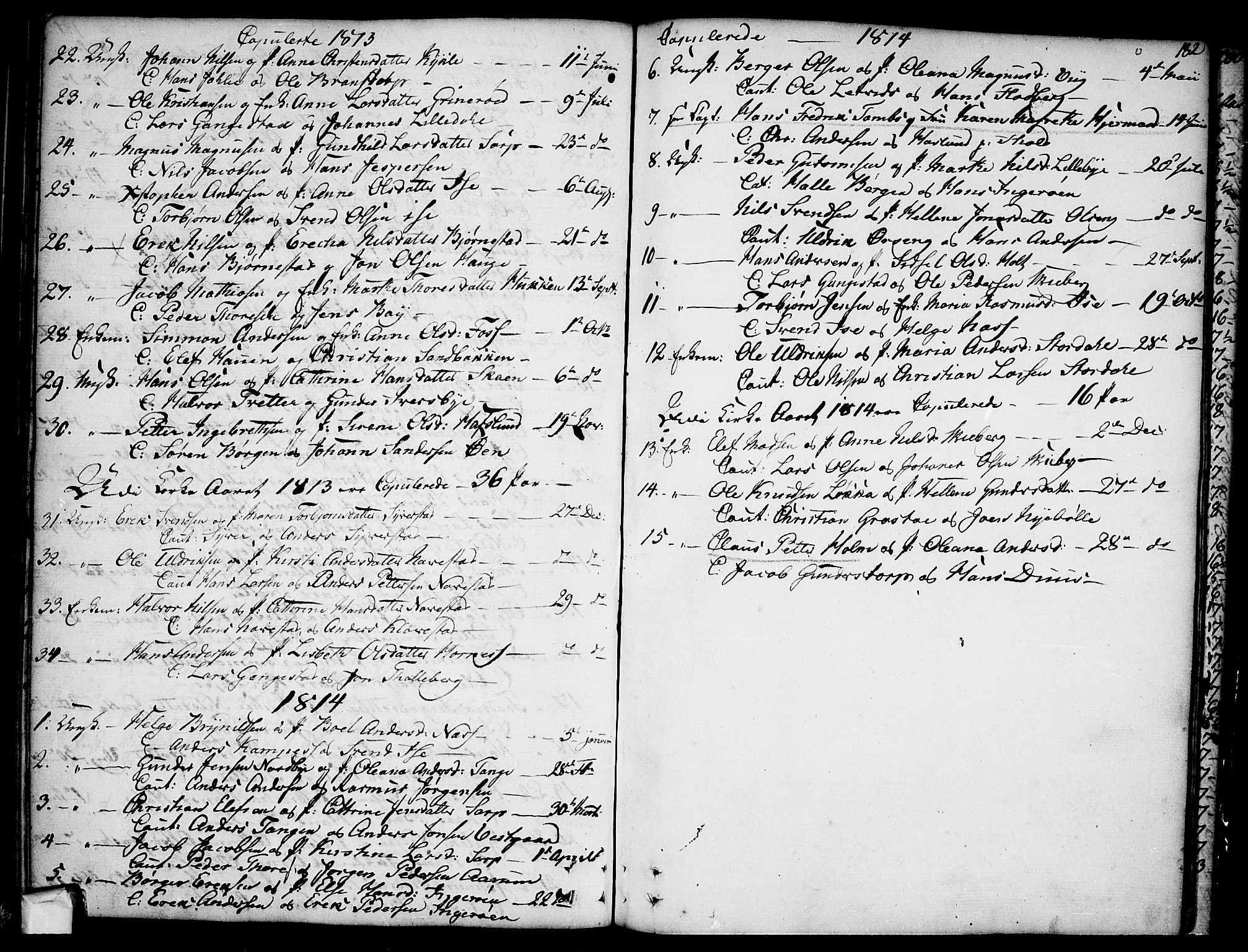 Skjeberg prestekontor Kirkebøker, AV/SAO-A-10923/F/Fa/L0003: Parish register (official) no. I 3, 1792-1814, p. 182