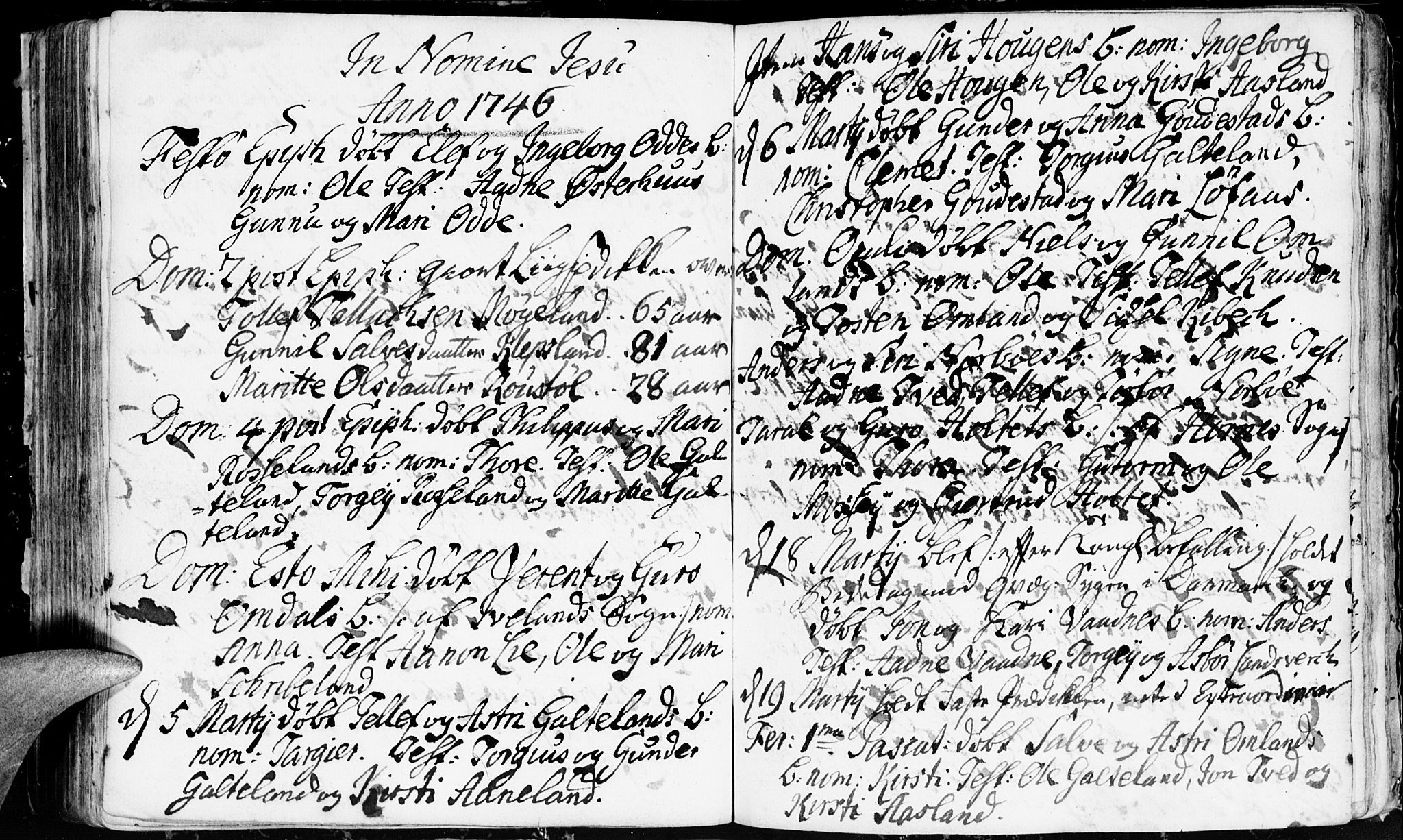 Evje sokneprestkontor, SAK/1111-0008/F/Fa/Faa/L0001: Parish register (official) no. A 1, 1705-1760, p. 116