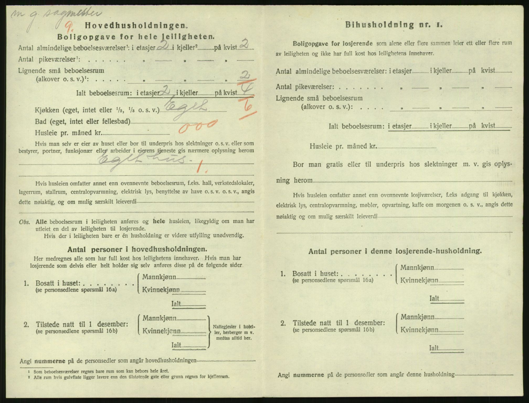 SAK, 1920 census for Risør, 1920, p. 2946