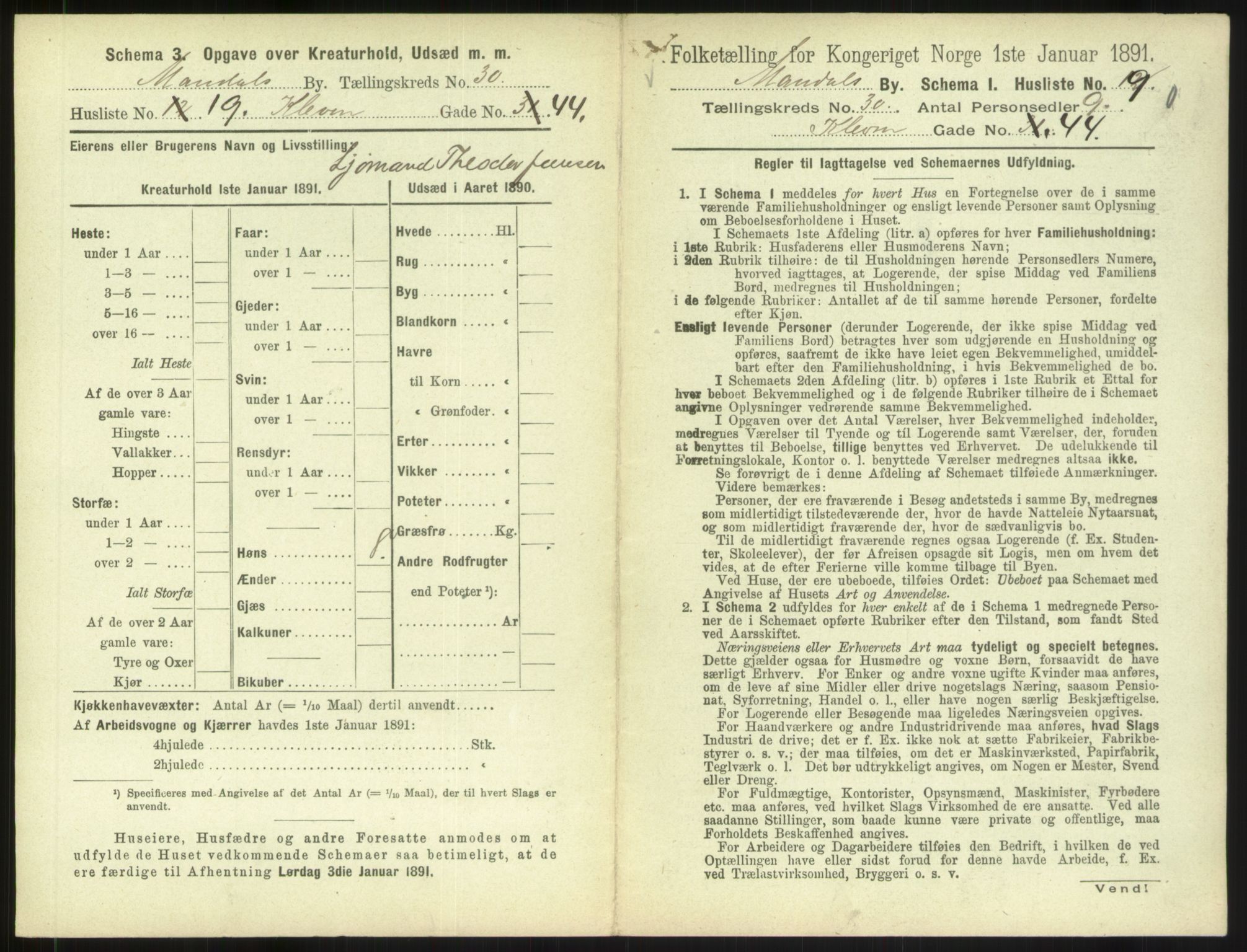 RA, 1891 census for 1002 Mandal, 1891, p. 1383