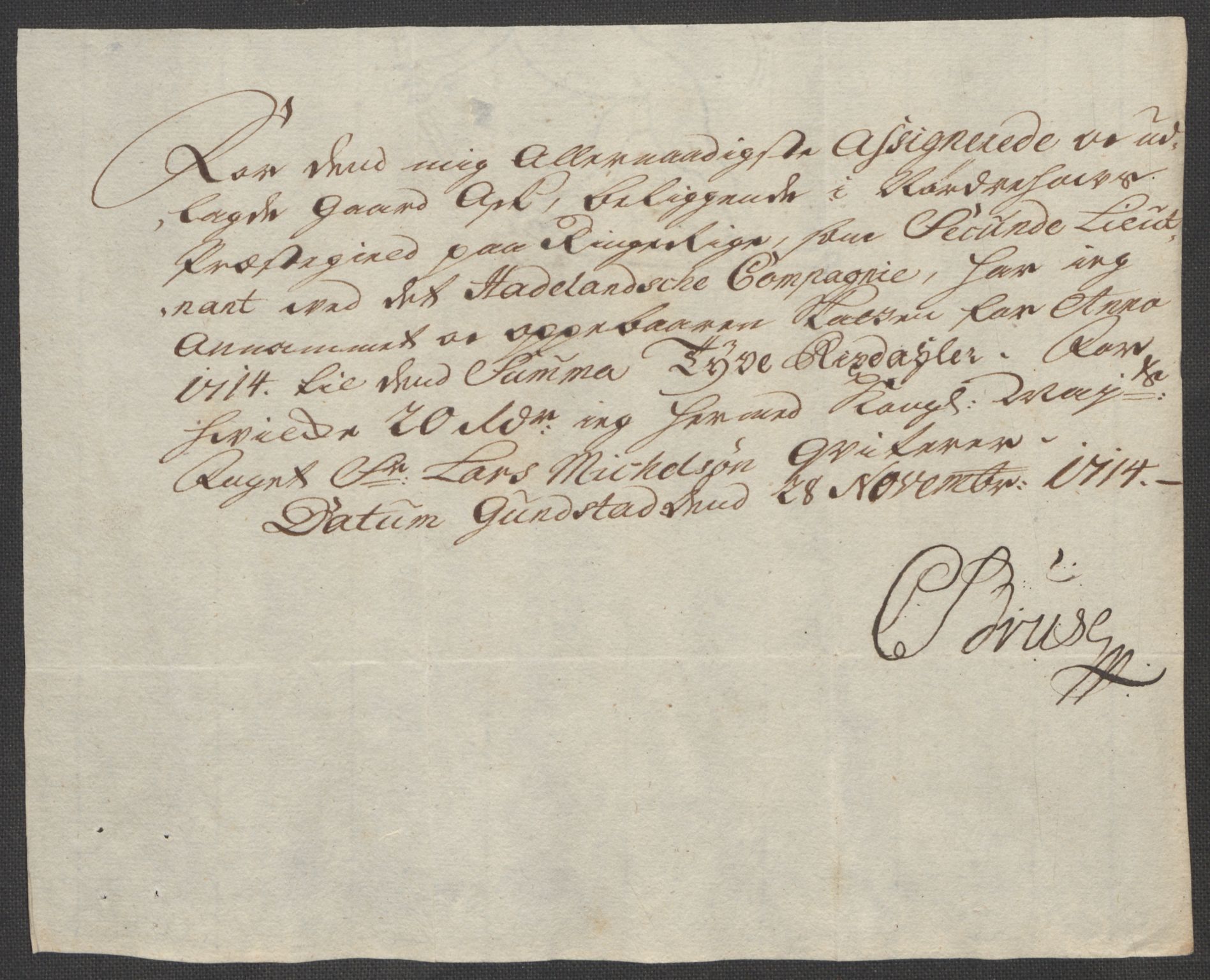 Rentekammeret inntil 1814, Reviderte regnskaper, Fogderegnskap, AV/RA-EA-4092/R23/L1471: Fogderegnskap Ringerike og Hallingdal, 1713-1714, p. 473