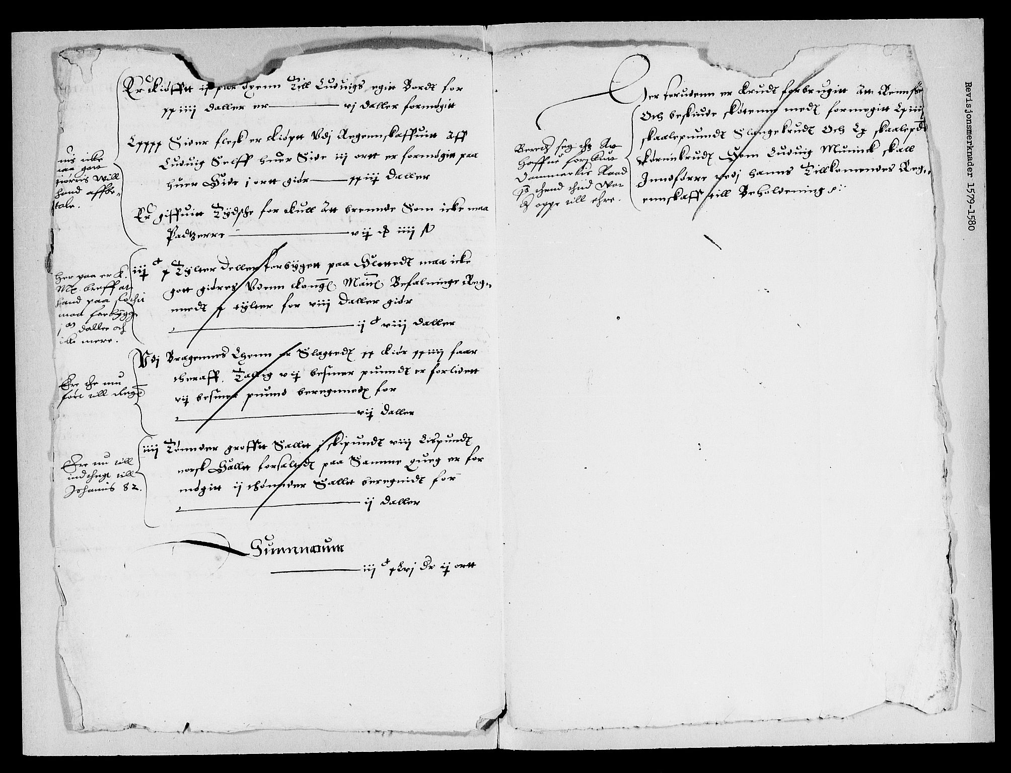 Rentekammeret inntil 1814, Reviderte regnskaper, Lensregnskaper, RA/EA-5023/R/Rb/Rba/L0003: Akershus len, 1579-1588