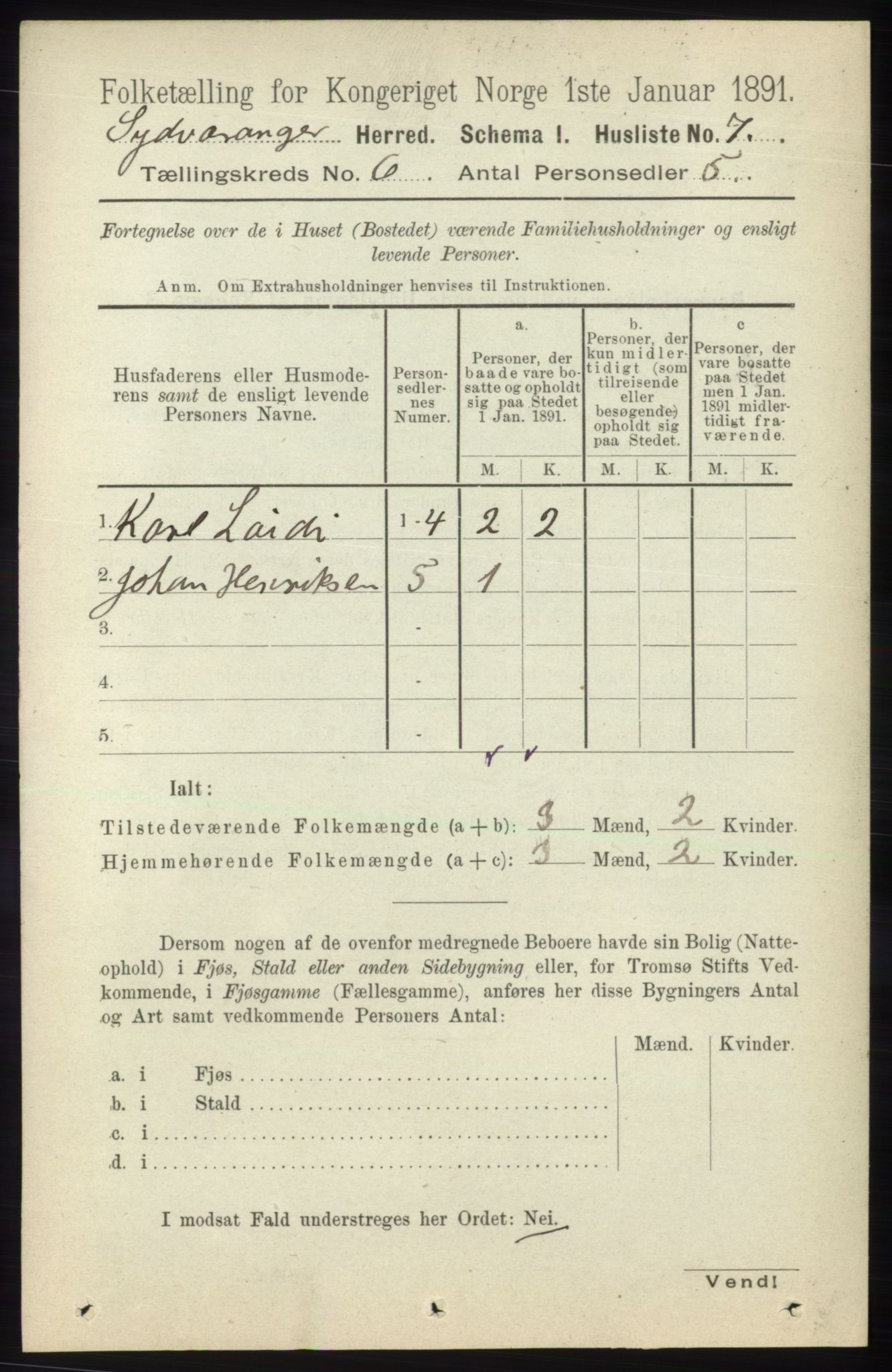 RA, 1891 census for 2030 Sør-Varanger, 1891, p. 1856