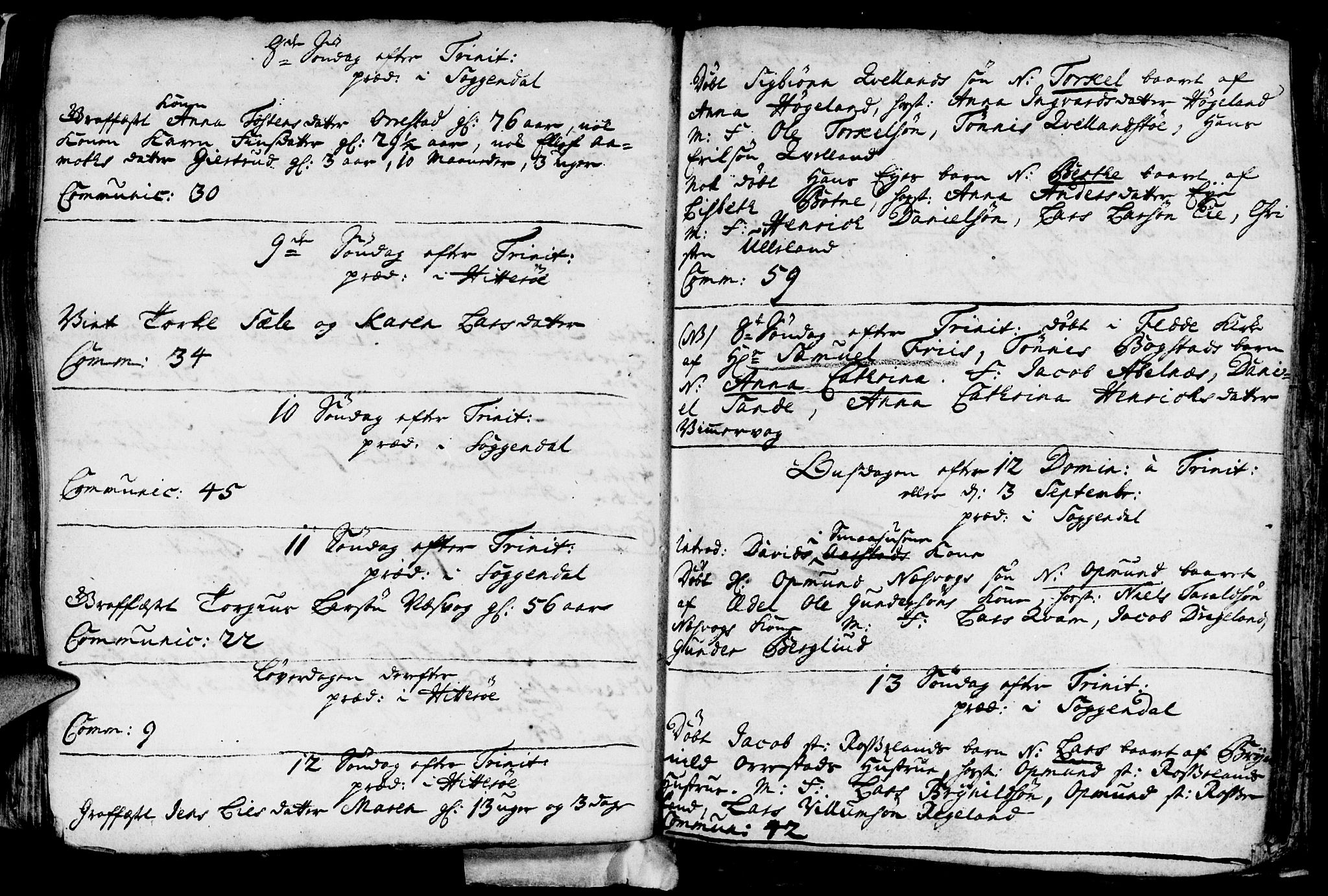 Sokndal sokneprestkontor, AV/SAST-A-101808: Parish register (official) no. A 1, 1729-1740