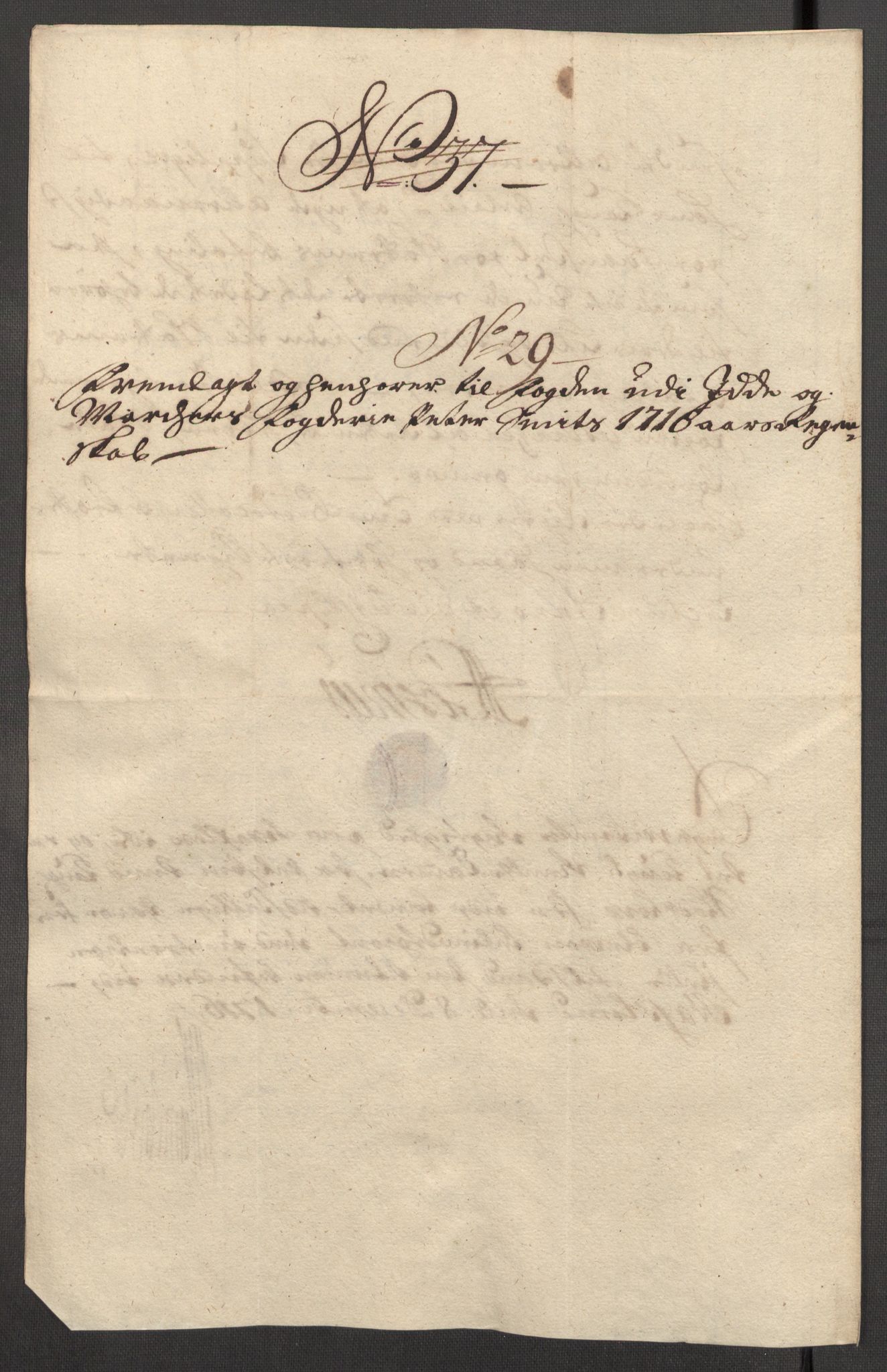 Rentekammeret inntil 1814, Reviderte regnskaper, Fogderegnskap, AV/RA-EA-4092/R01/L0023: Fogderegnskap Idd og Marker, 1715-1716, p. 383