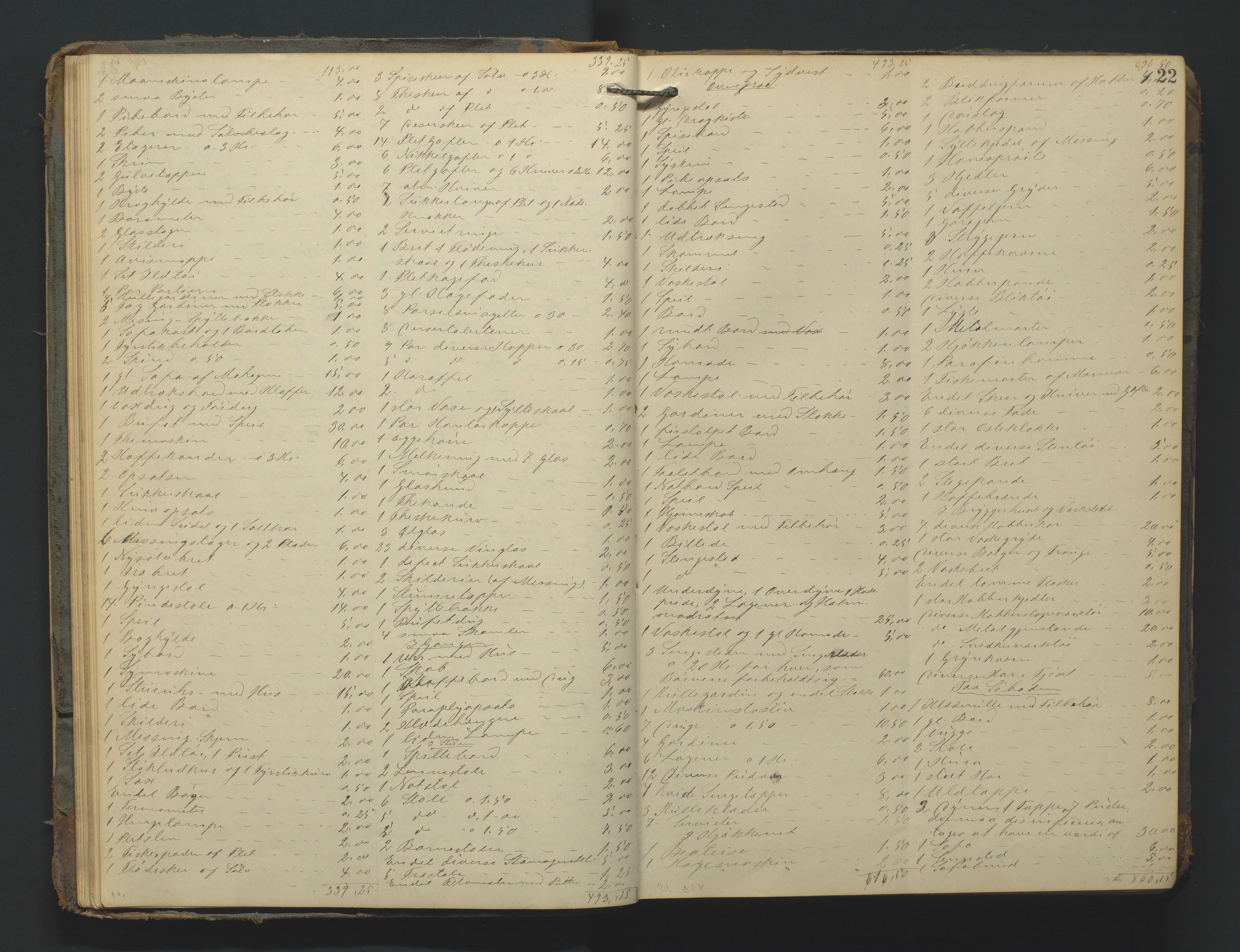 Flekkefjord byfogd, AV/SAK-1222-0002/H/Hc/L0004: Skifteprotokoll nr. 4, 1900-1913, p. 22
