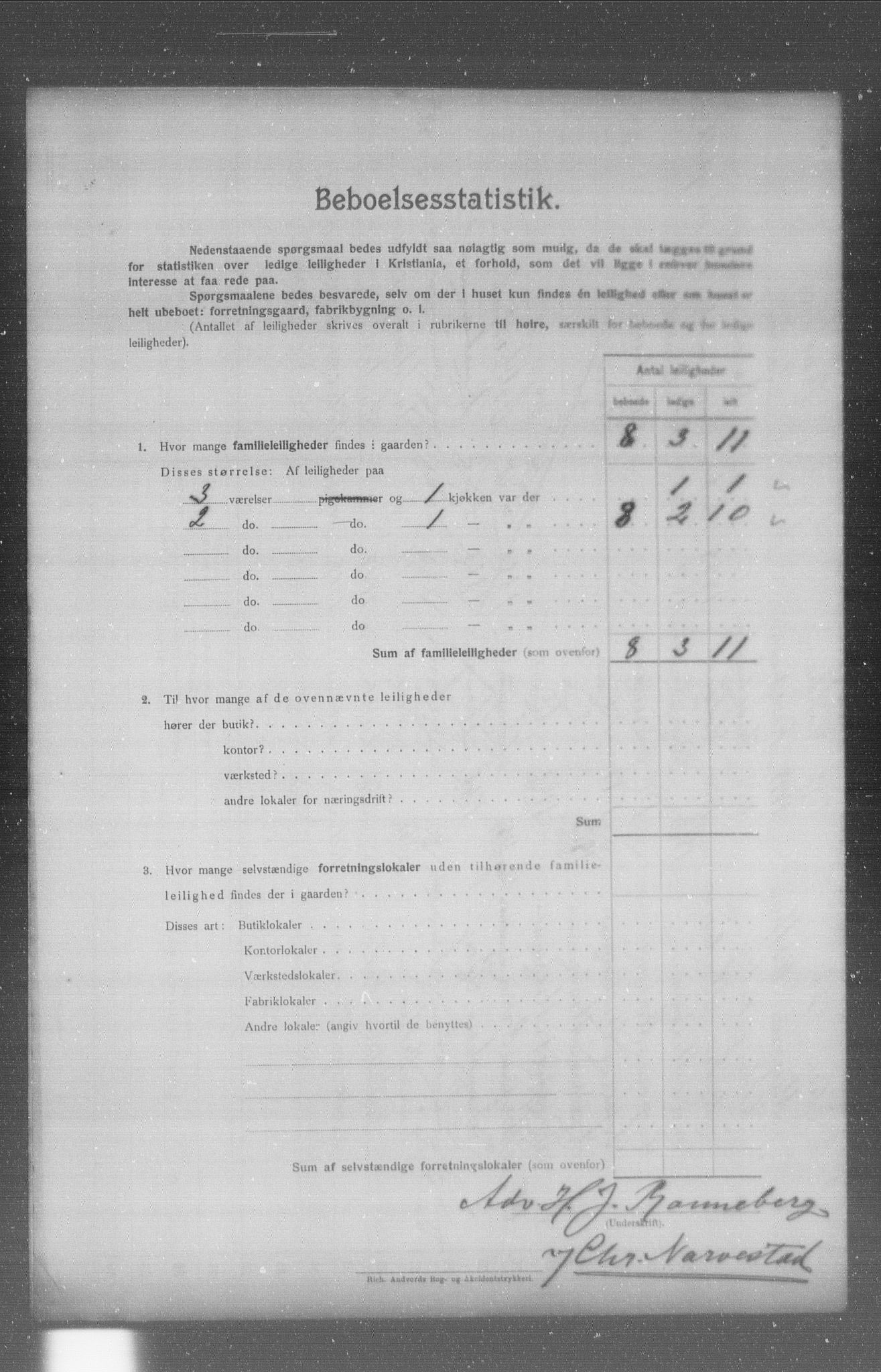 OBA, Municipal Census 1904 for Kristiania, 1904, p. 5149