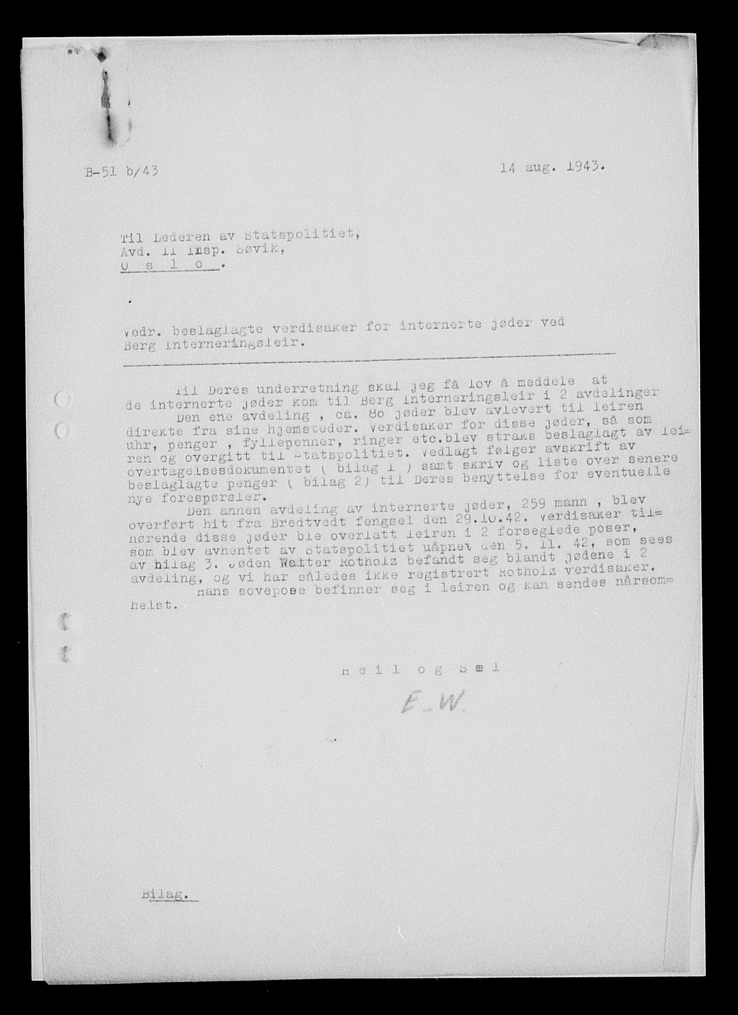 Justisdepartementet, Tilbakeføringskontoret for inndratte formuer, AV/RA-S-1564/H/Hc/Hcd/L1007: --, 1945-1947, p. 317