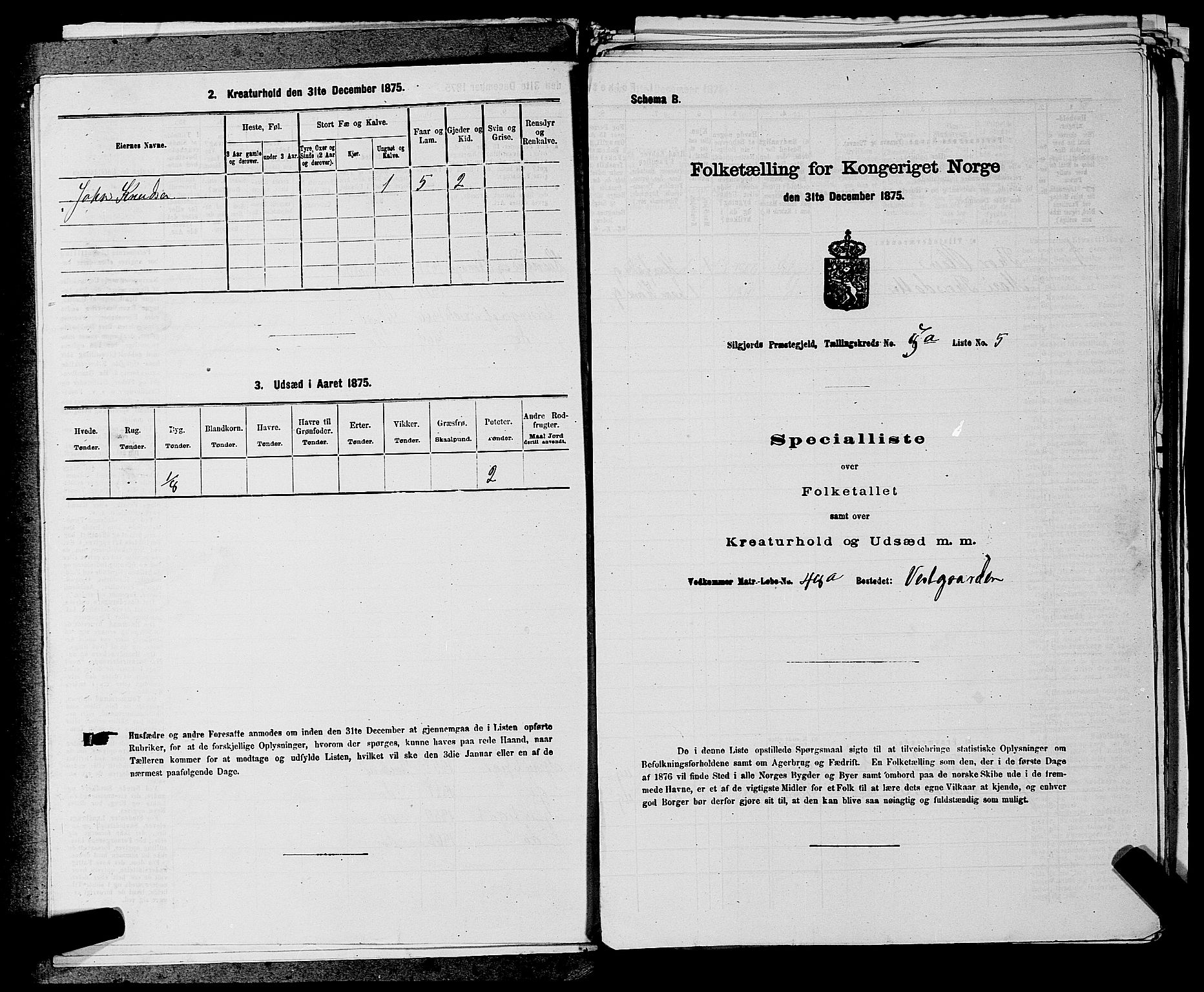 SAKO, 1875 census for 0828P Seljord, 1875, p. 558