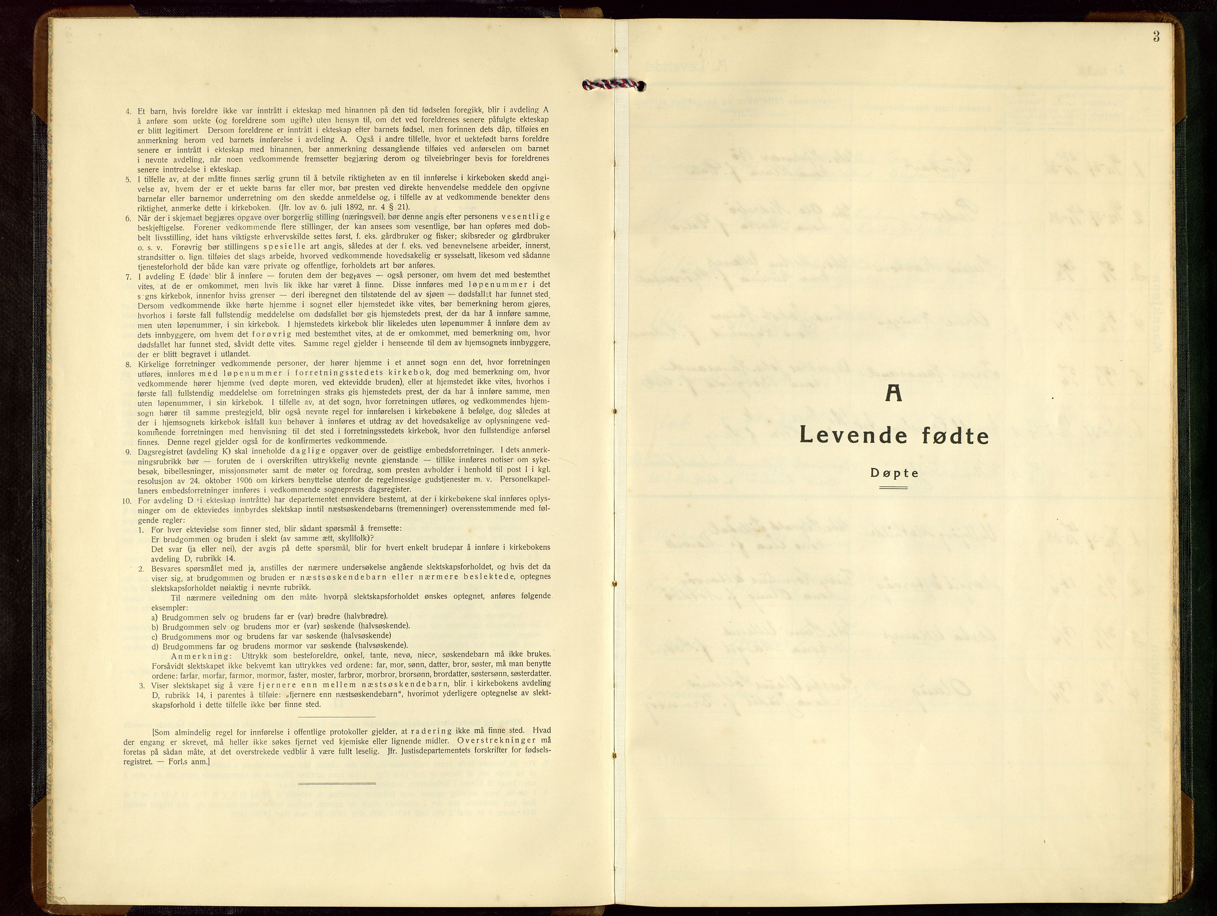 Rennesøy sokneprestkontor, SAST/A -101827/H/Ha/Hab/L0018: Parish register (copy) no. B 17, 1938-1952, p. 3