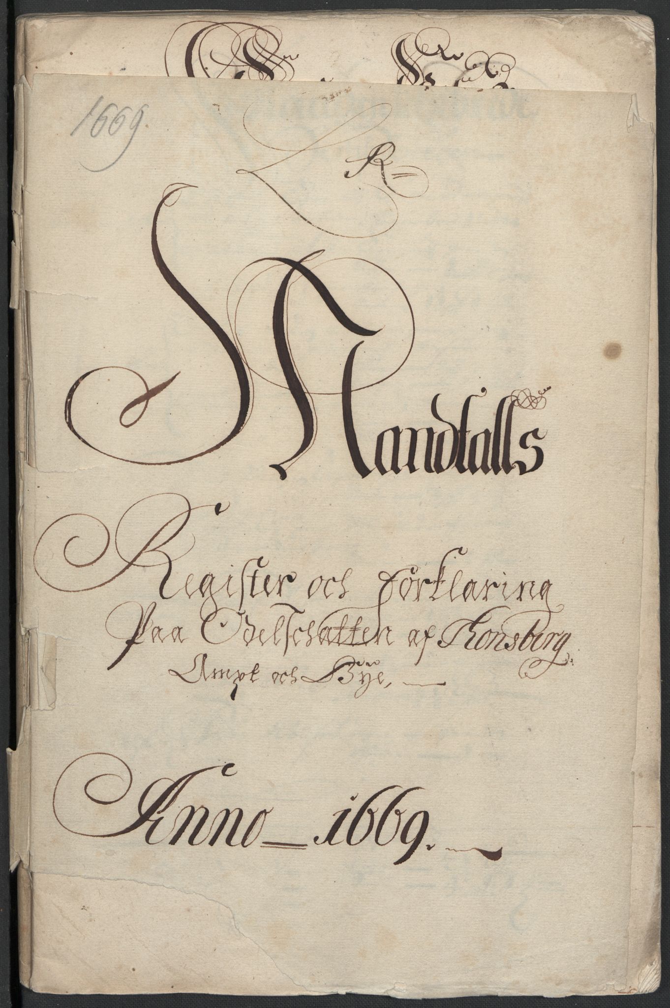 Rentekammeret inntil 1814, Reviderte regnskaper, Fogderegnskap, RA/EA-4092/R32/L1840: Fogderegnskap Jarlsberg grevskap, 1664-1673, p. 254