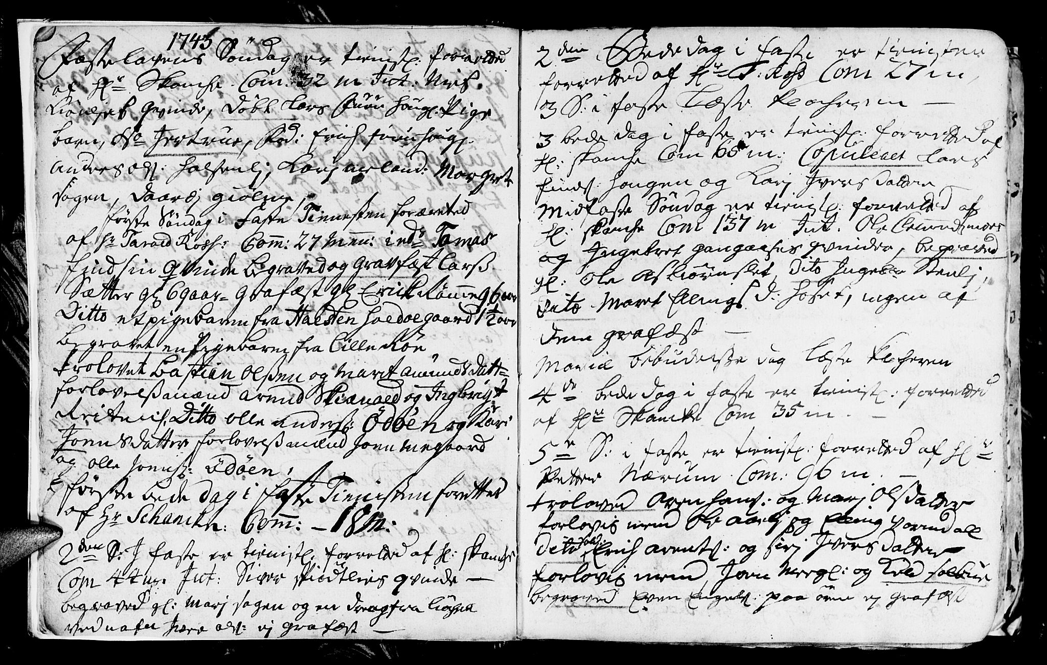 Ministerialprotokoller, klokkerbøker og fødselsregistre - Sør-Trøndelag, SAT/A-1456/668/L0813: Parish register (copy) no. 668C02, 1743-1765