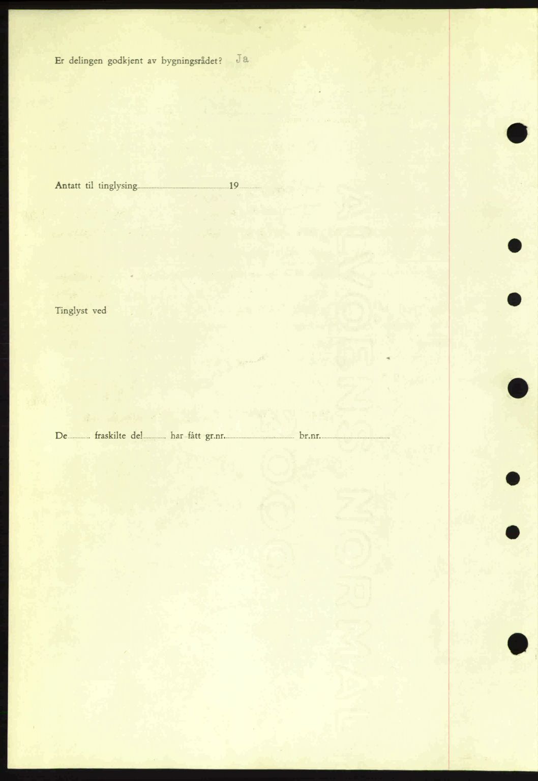 Moss sorenskriveri, SAO/A-10168: Mortgage book no. A9, 1941-1942, Diary no: : 35/1942