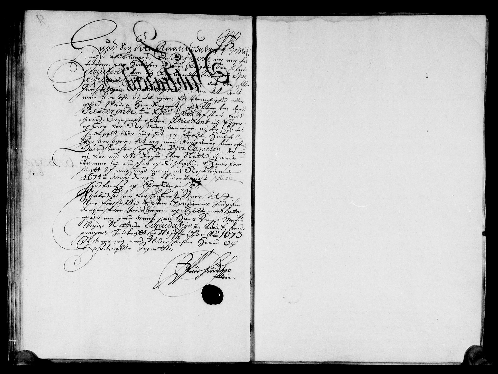 Rentekammeret inntil 1814, Reviderte regnskaper, Stiftamtstueregnskaper, Landkommissariatet på Akershus og Akershus stiftamt, AV/RA-EA-5869/R/Rb/L0087: Akershus stiftamt, 1672-1673