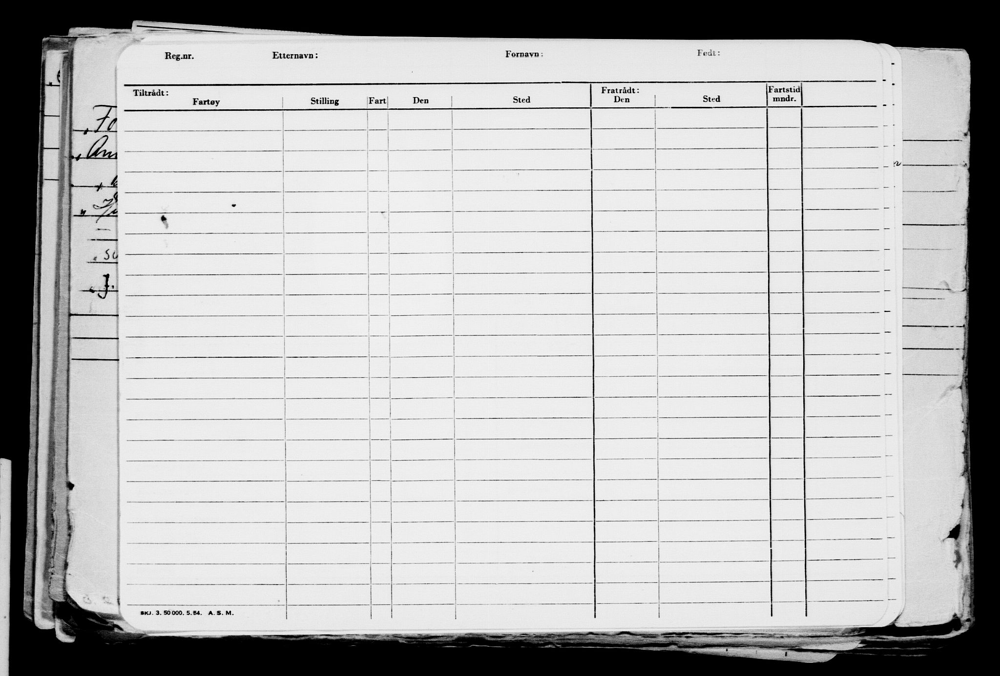 Direktoratet for sjømenn, AV/RA-S-3545/G/Gb/L0090: Hovedkort, 1910, p. 733