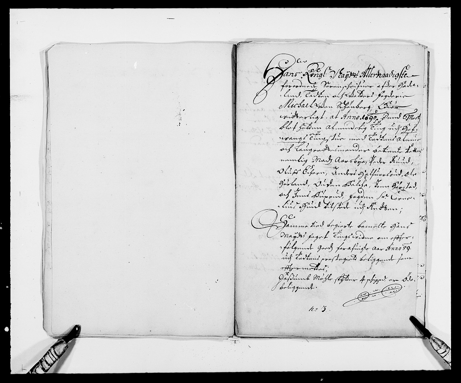 Rentekammeret inntil 1814, Reviderte regnskaper, Fogderegnskap, AV/RA-EA-4092/R18/L1288: Fogderegnskap Hadeland, Toten og Valdres, 1689, p. 281