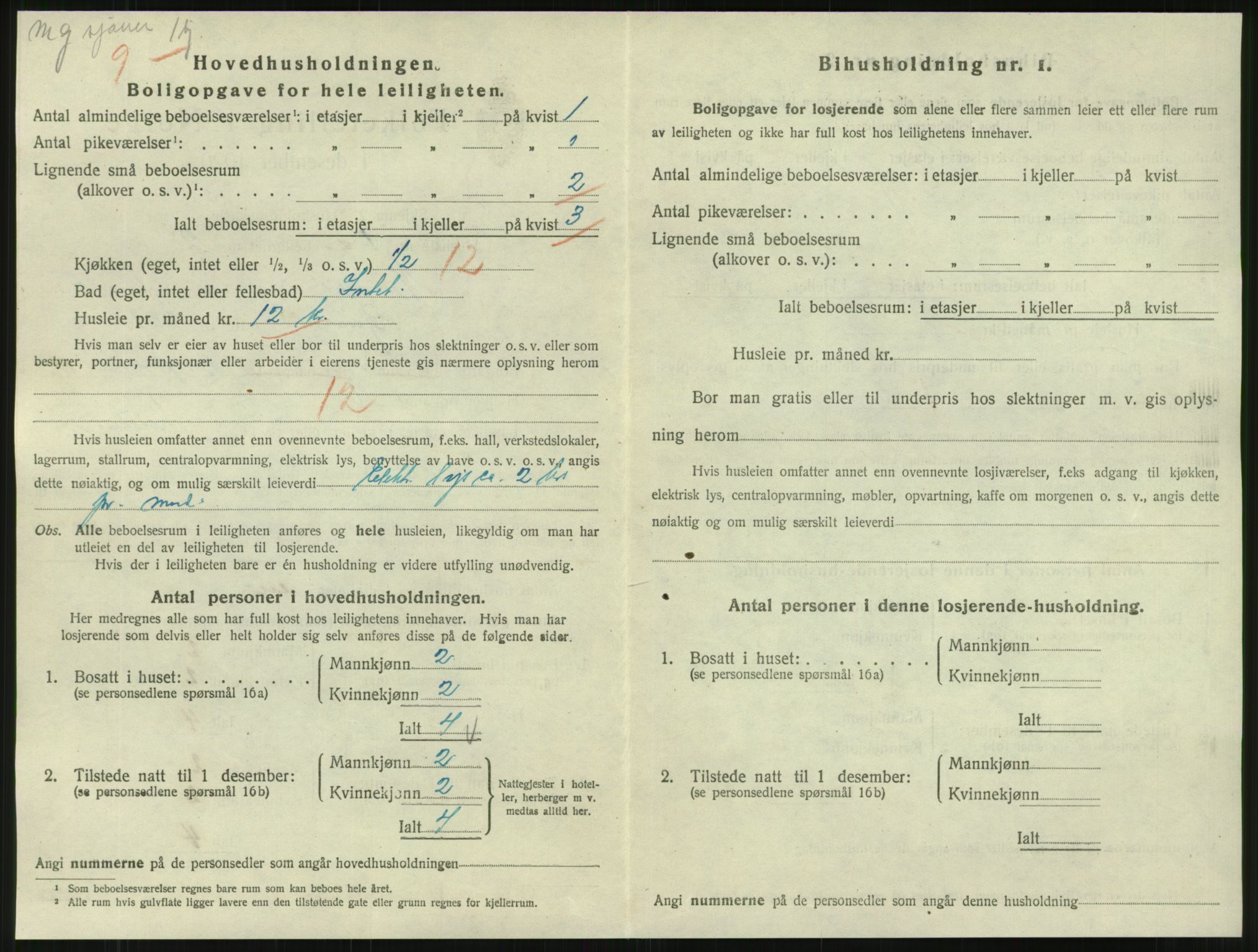 SAT, 1920 census for Namsos, 1920, p. 1598