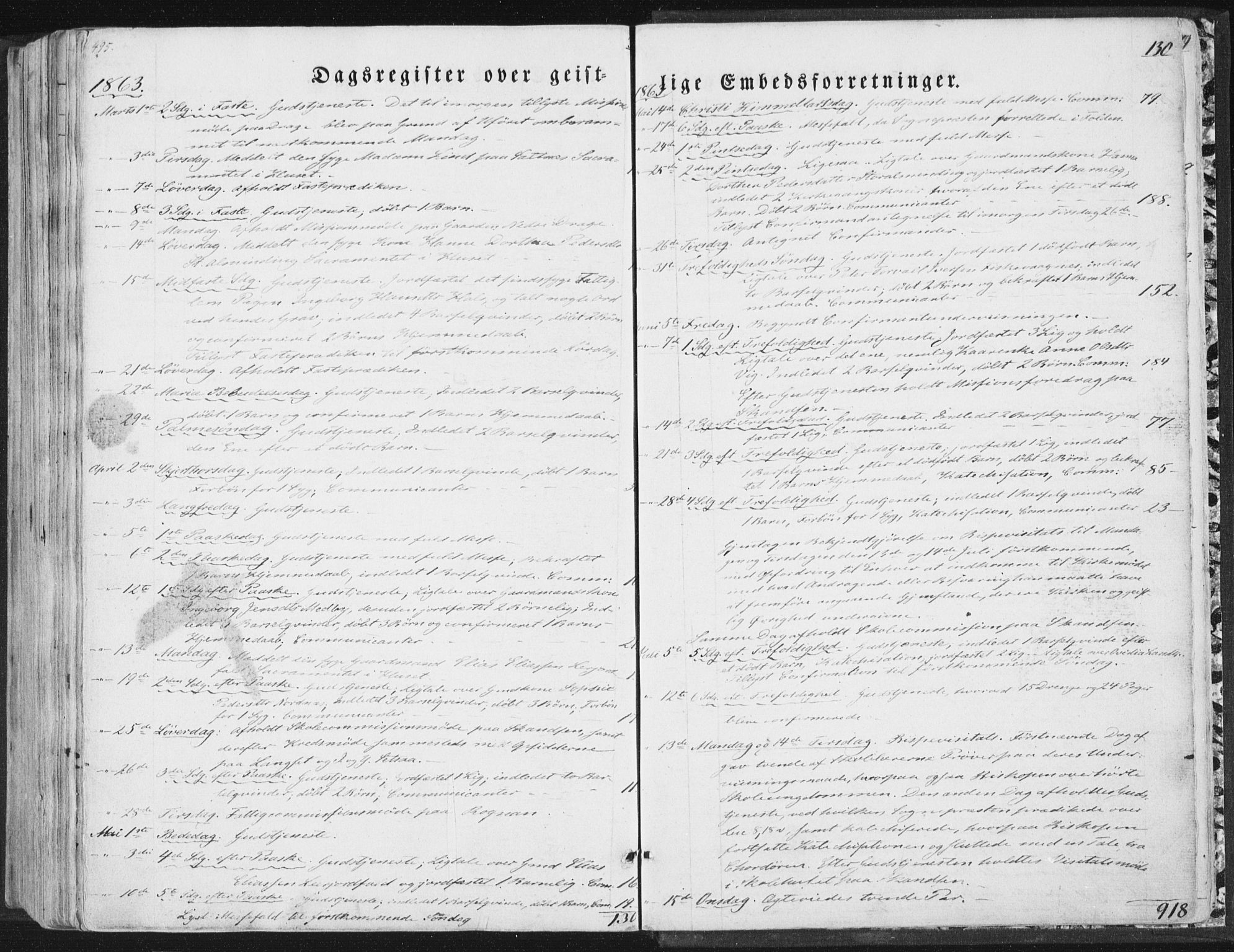 Ministerialprotokoller, klokkerbøker og fødselsregistre - Nordland, SAT/A-1459/847/L0667: Parish register (official) no. 847A07, 1842-1871, p. 495