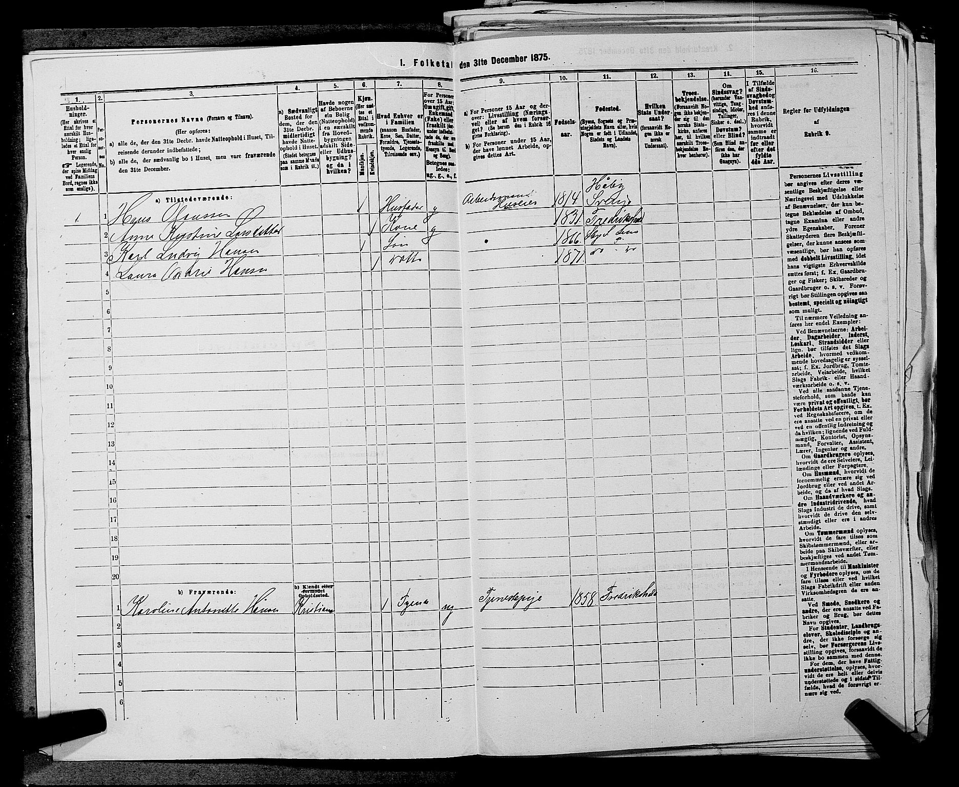SAKO, 1875 census for 0721P Sem, 1875, p. 1545