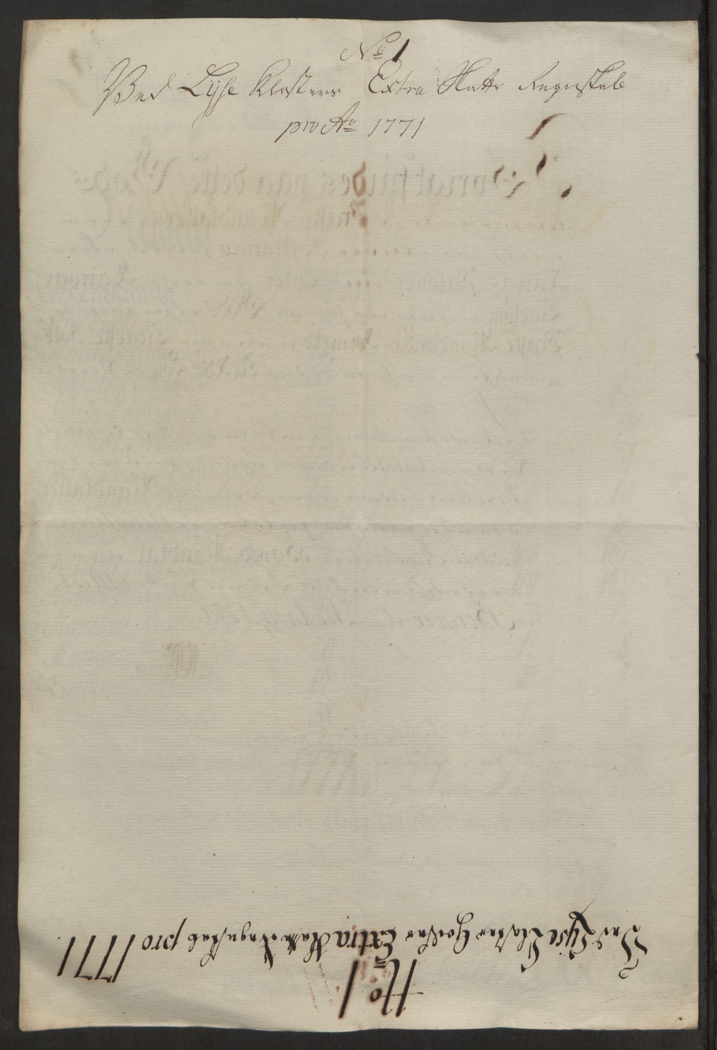 Rentekammeret inntil 1814, Reviderte regnskaper, Fogderegnskap, RA/EA-4092/R50/L3180: Ekstraskatten Lyse kloster, 1762-1783, p. 253