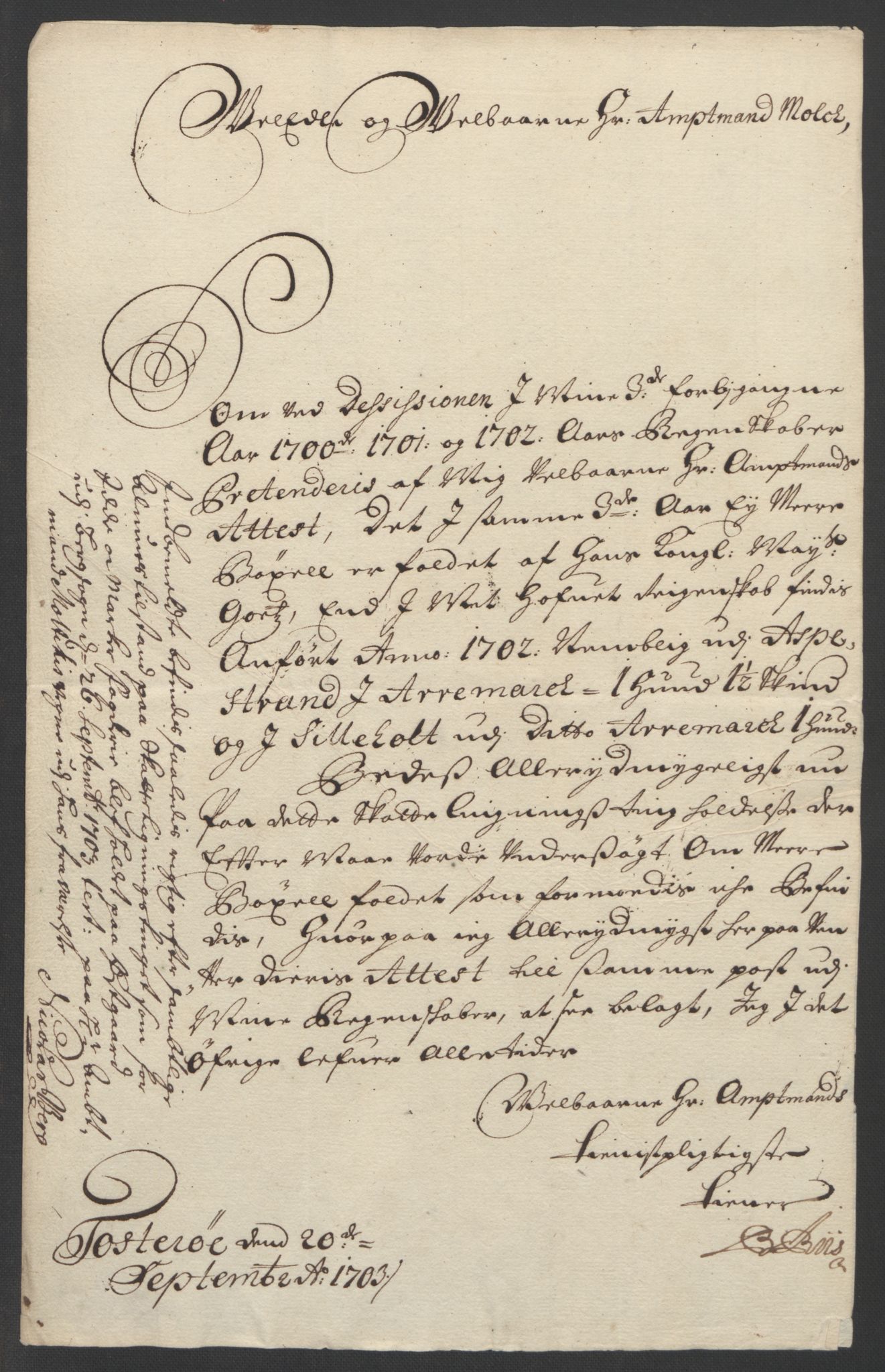 Rentekammeret inntil 1814, Reviderte regnskaper, Fogderegnskap, AV/RA-EA-4092/R01/L0015: Fogderegnskap Idd og Marker, 1700-1701, p. 365