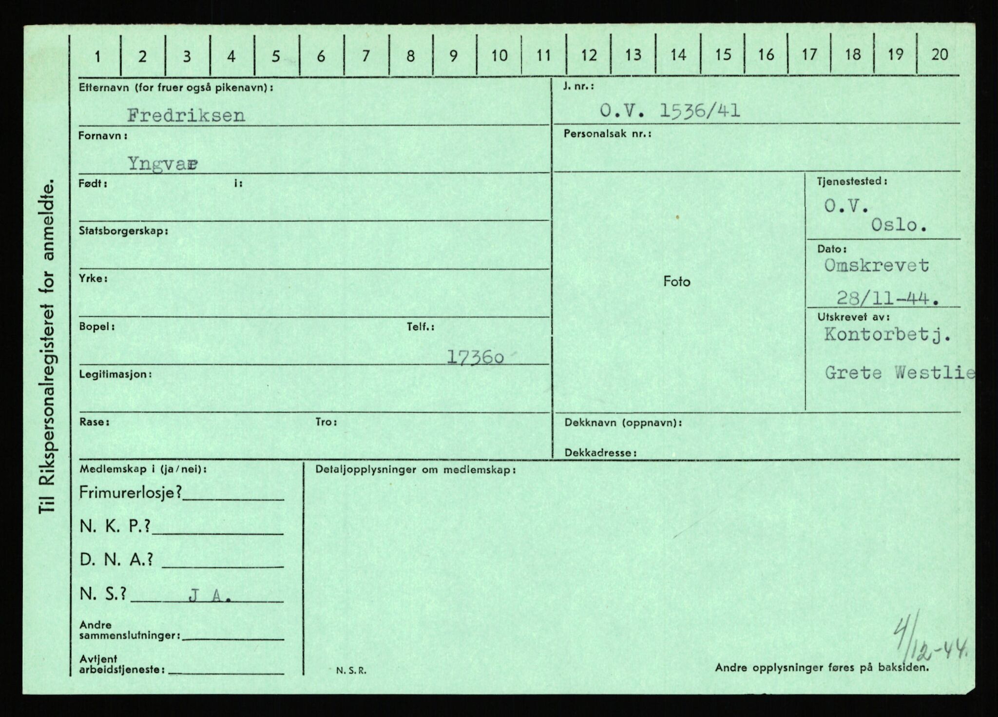 Statspolitiet - Hovedkontoret / Osloavdelingen, AV/RA-S-1329/C/Ca/L0004: Eid - funn av gjenstander	, 1943-1945, p. 4604