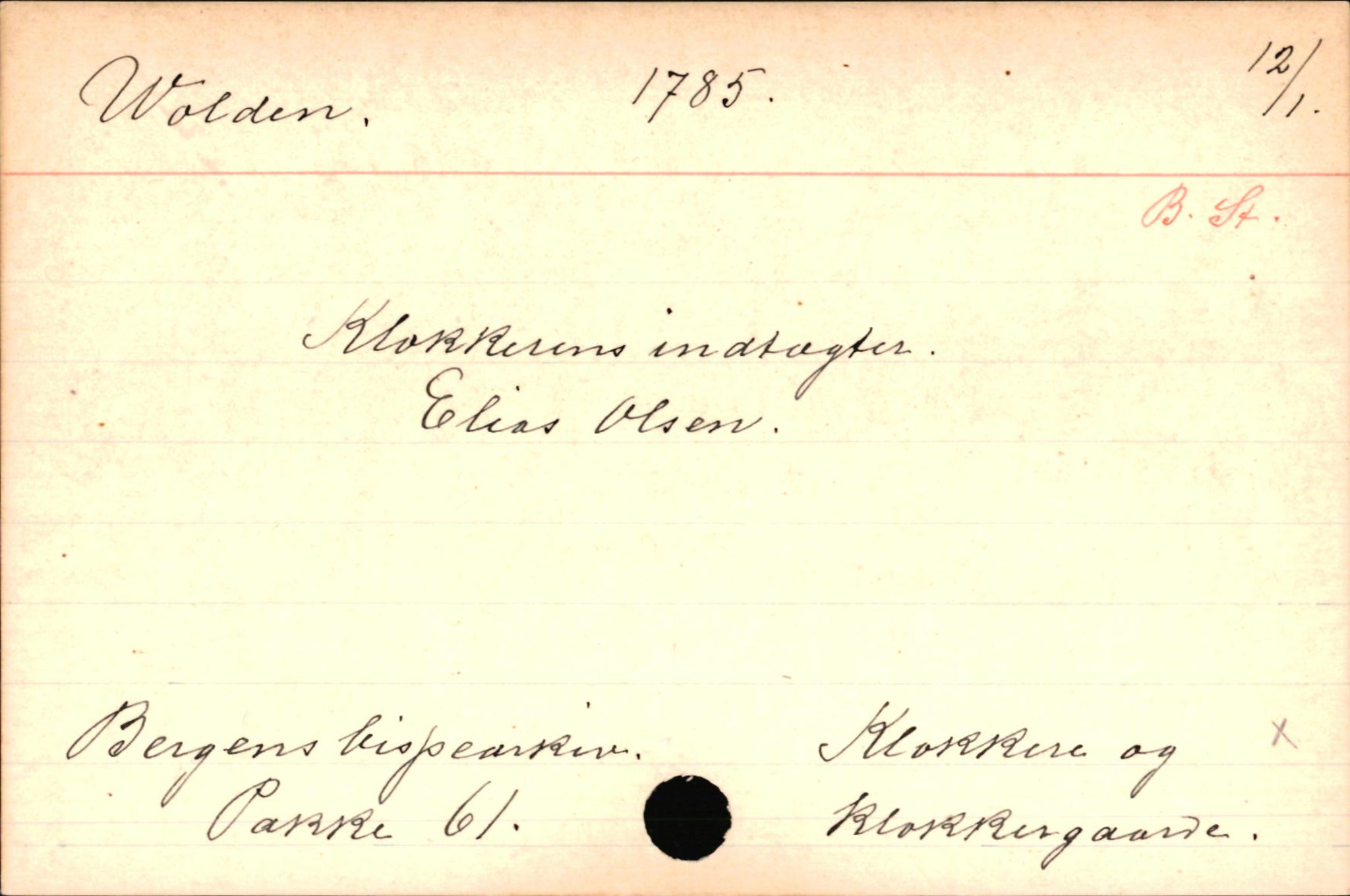 Haugen, Johannes - lærer, AV/SAB-SAB/PA-0036/01/L0001: Om klokkere og lærere, 1521-1904, p. 10694