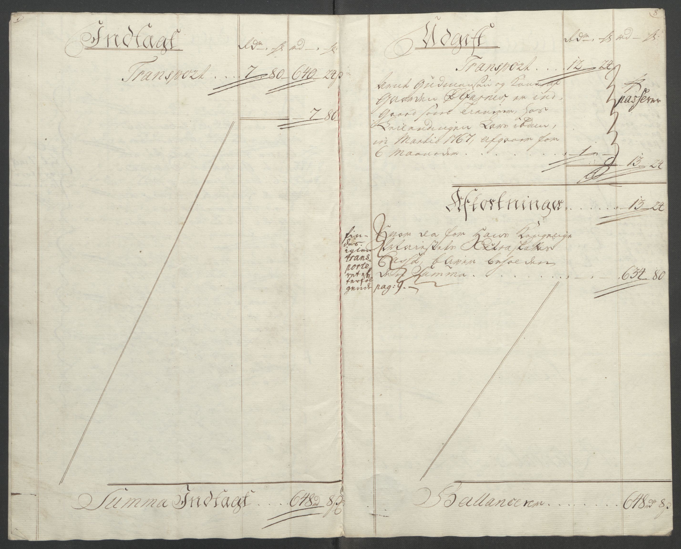 Rentekammeret inntil 1814, Reviderte regnskaper, Fogderegnskap, AV/RA-EA-4092/R49/L3157: Ekstraskatten Rosendal Baroni, 1762-1772, p. 171