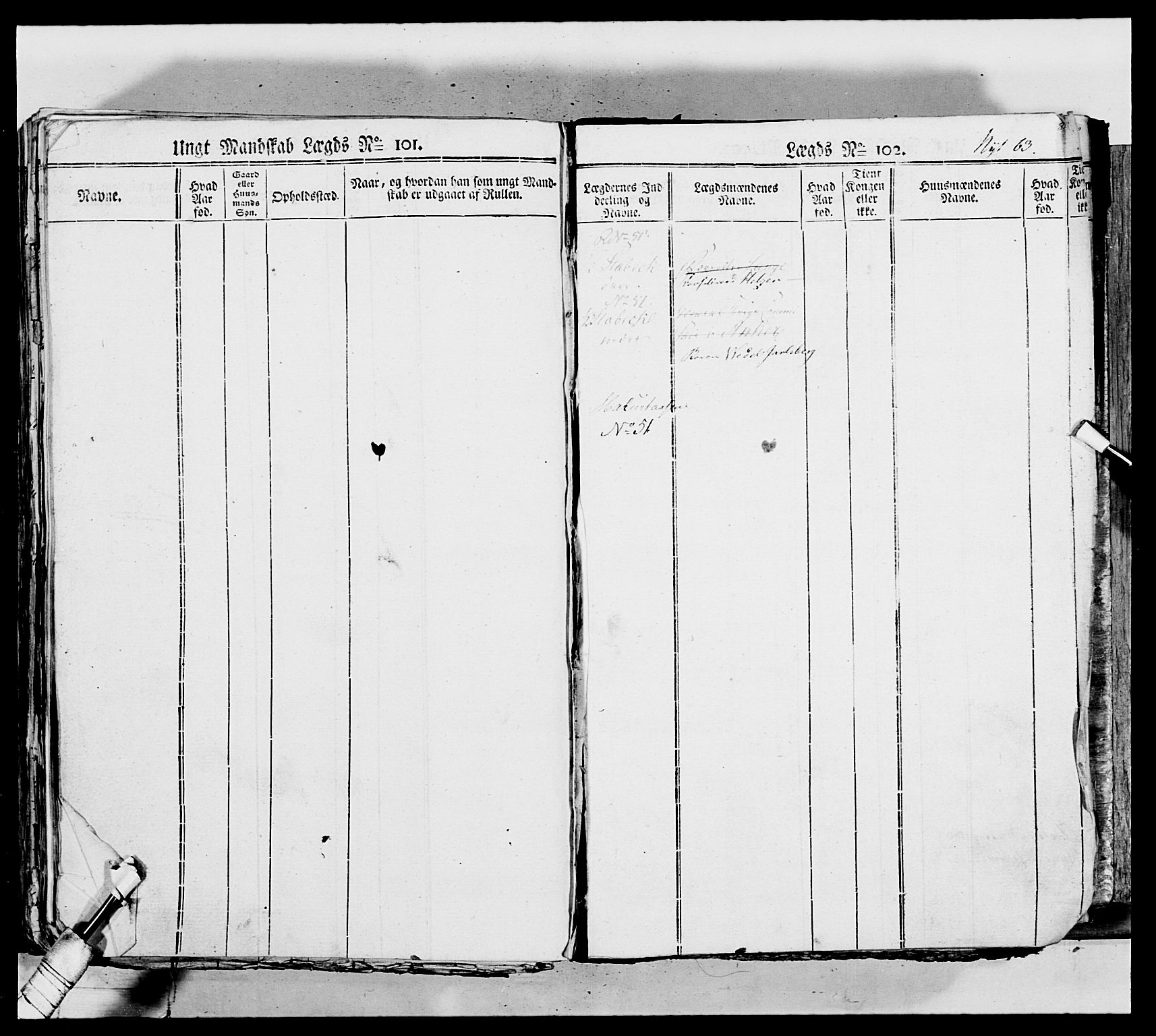 Generalitets- og kommissariatskollegiet, Det kongelige norske kommissariatskollegium, AV/RA-EA-5420/E/Eh/L0036b: Nordafjelske gevorbne infanteriregiment, 1797-1834, p. 381