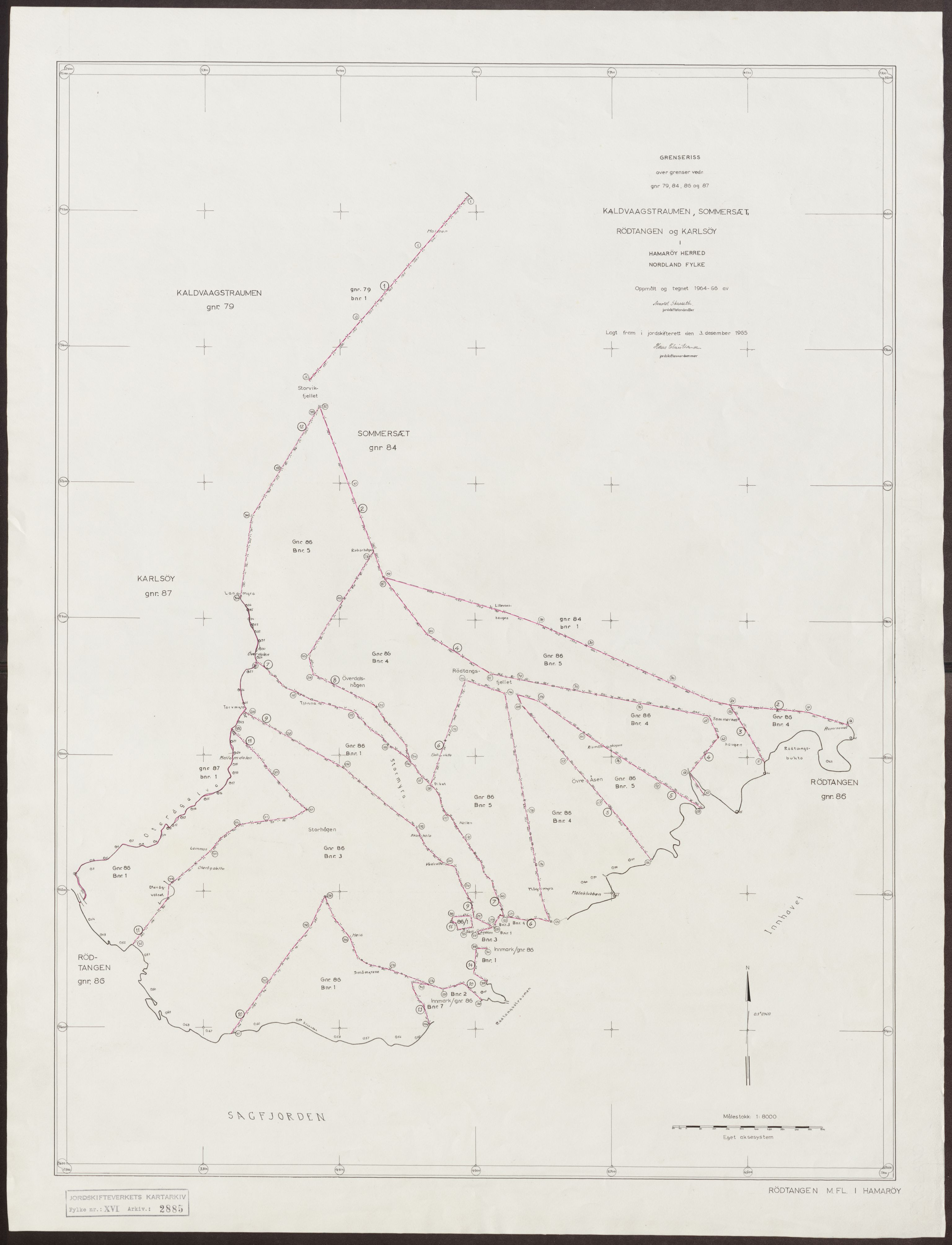 Jordskifteverkets kartarkiv, RA/S-3929/T, 1859-1988, p. 3745