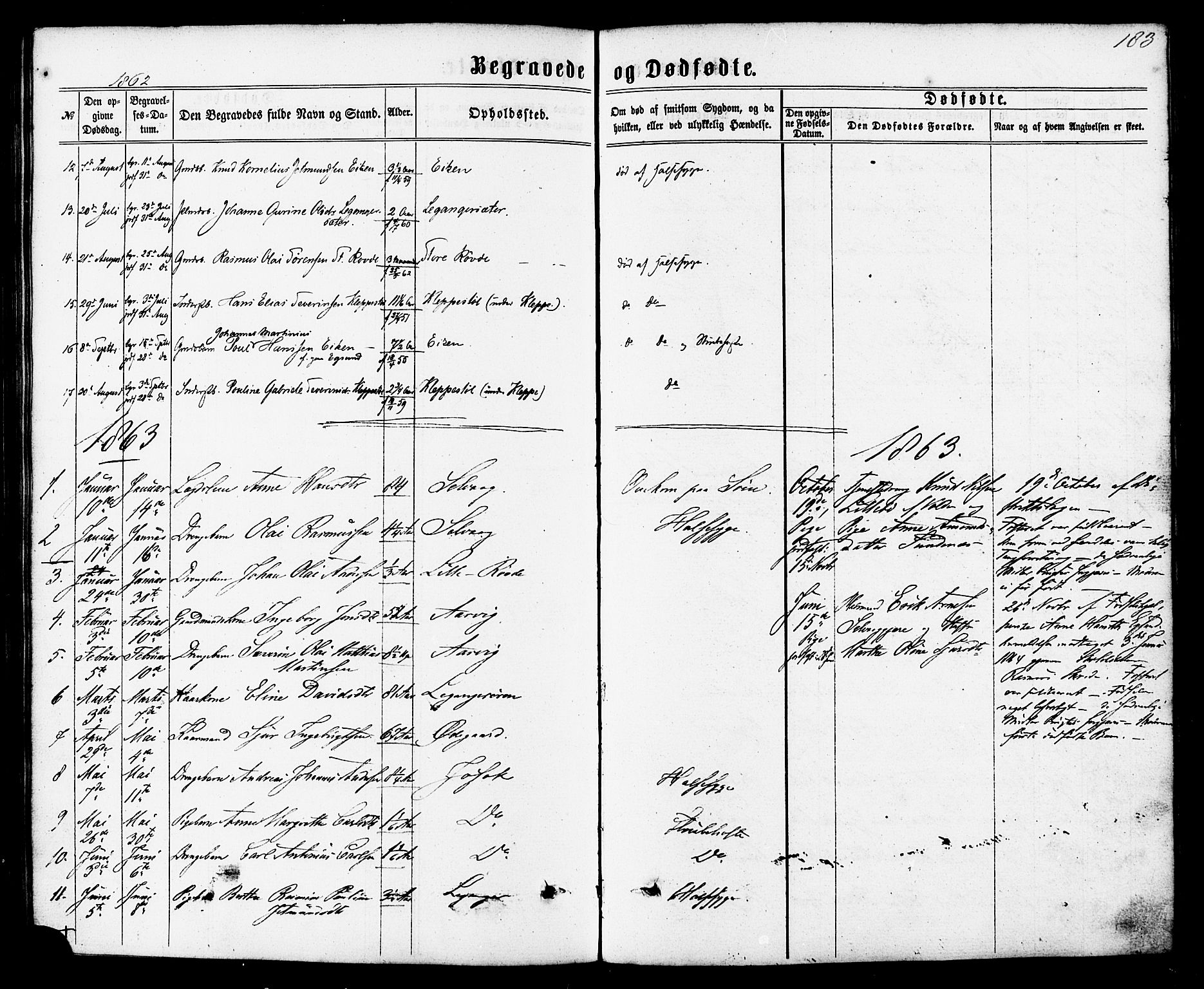 Ministerialprotokoller, klokkerbøker og fødselsregistre - Møre og Romsdal, SAT/A-1454/504/L0055: Parish register (official) no. 504A02, 1861-1884, p. 183