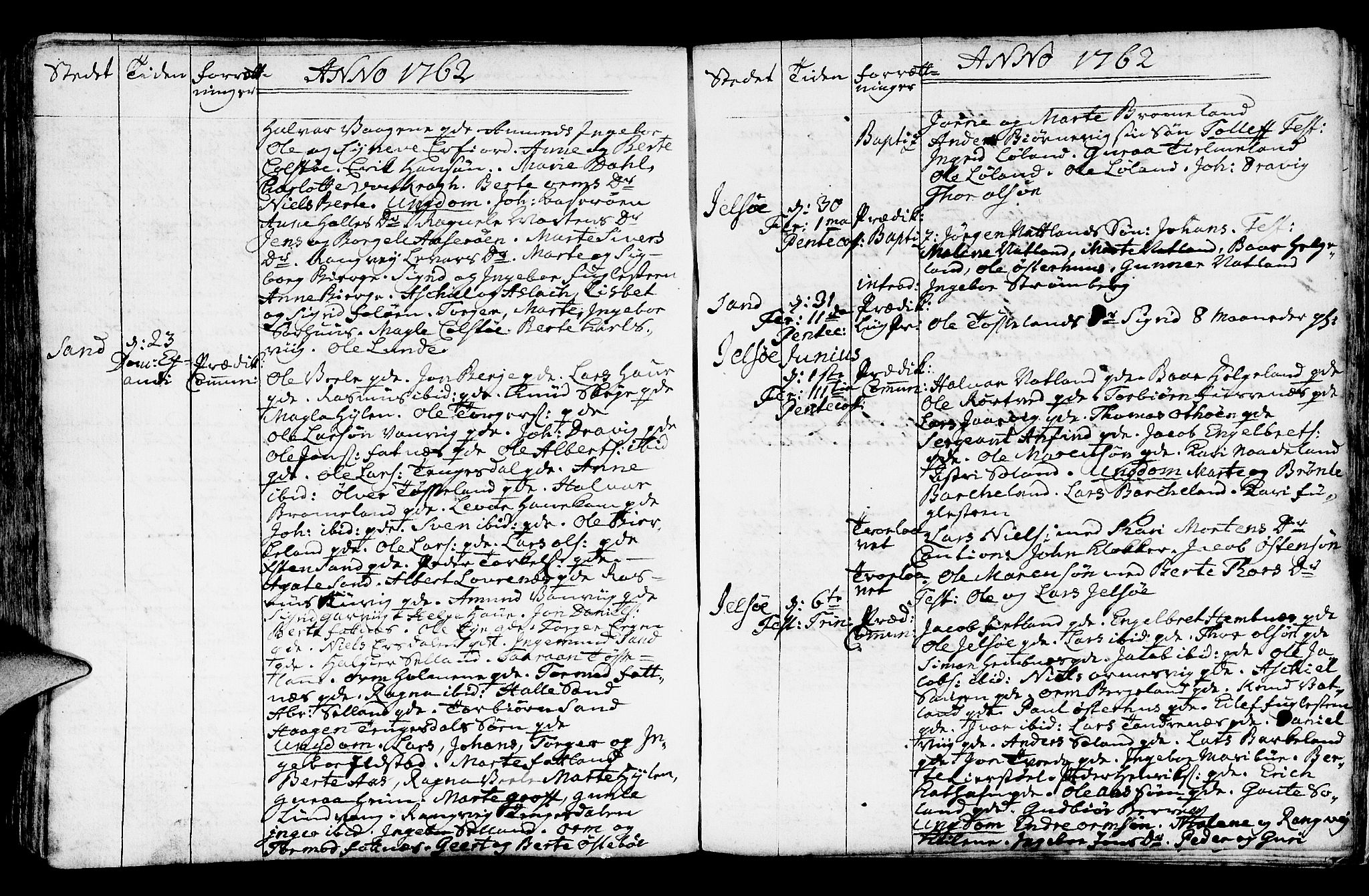 Jelsa sokneprestkontor, SAST/A-101842/01/IV: Parish register (official) no. A 2, 1753-1767