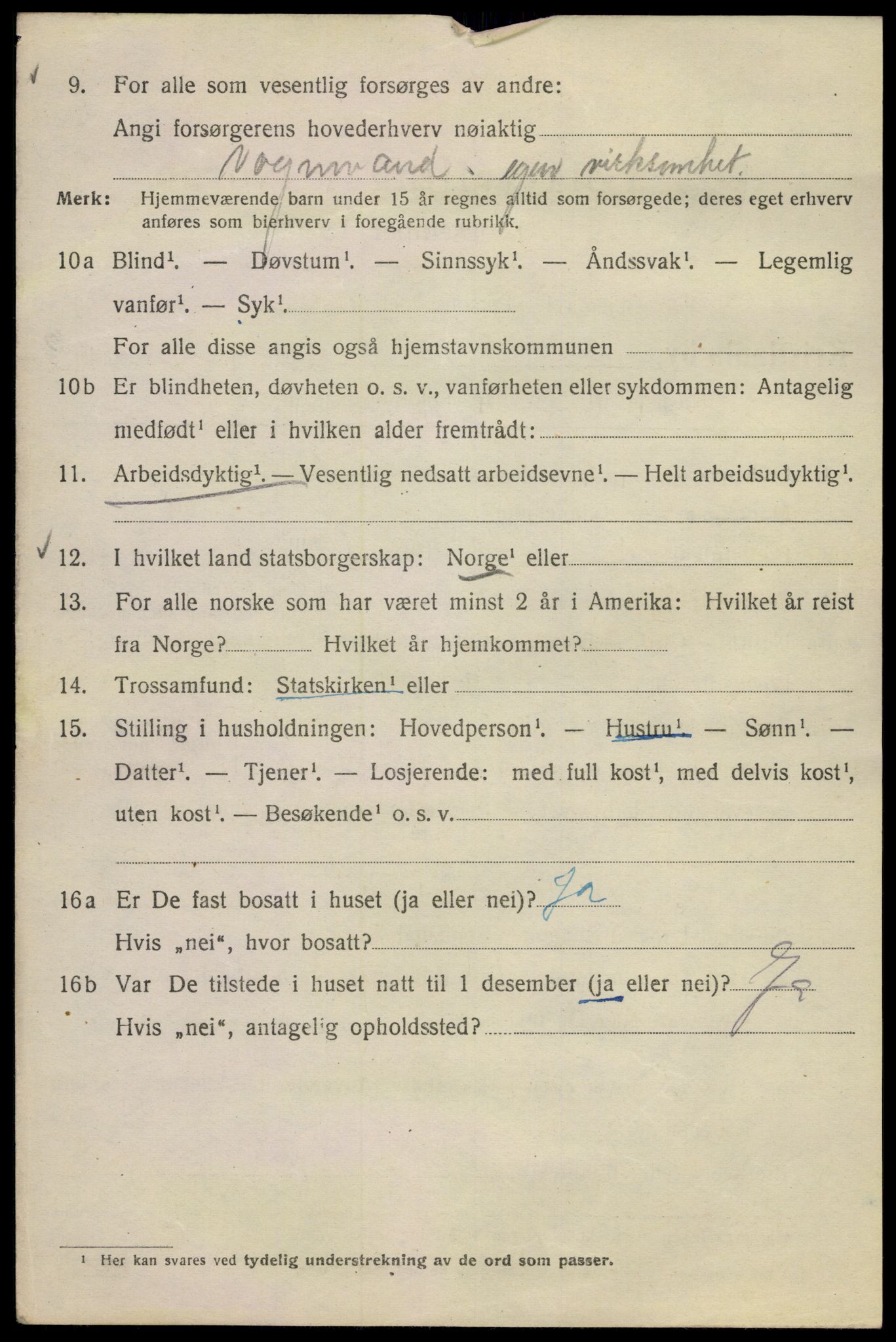 SAO, 1920 census for Kristiania, 1920, p. 598376