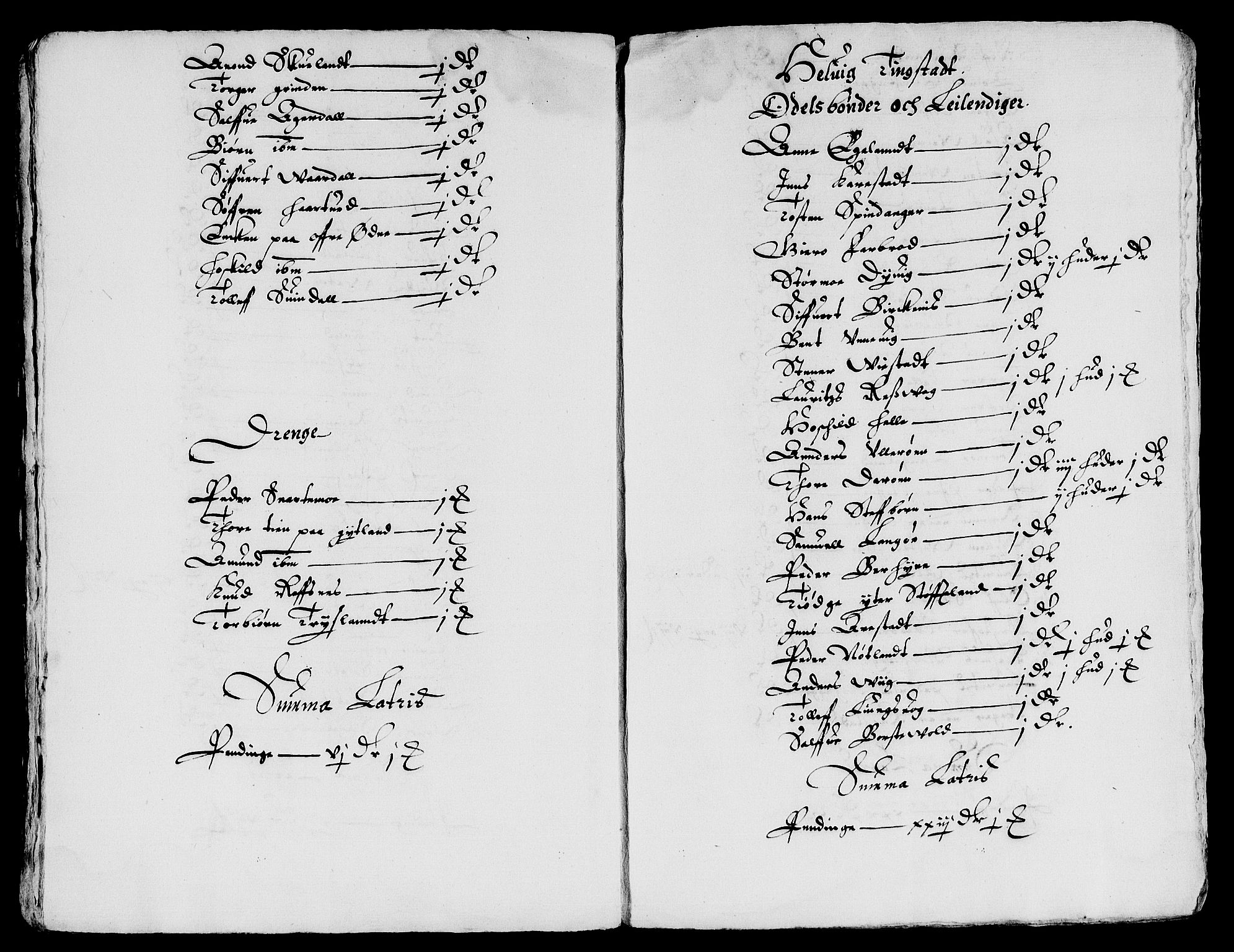 Rentekammeret inntil 1814, Reviderte regnskaper, Lensregnskaper, AV/RA-EA-5023/R/Rb/Rbr/L0004: Lista len, 1613-1616
