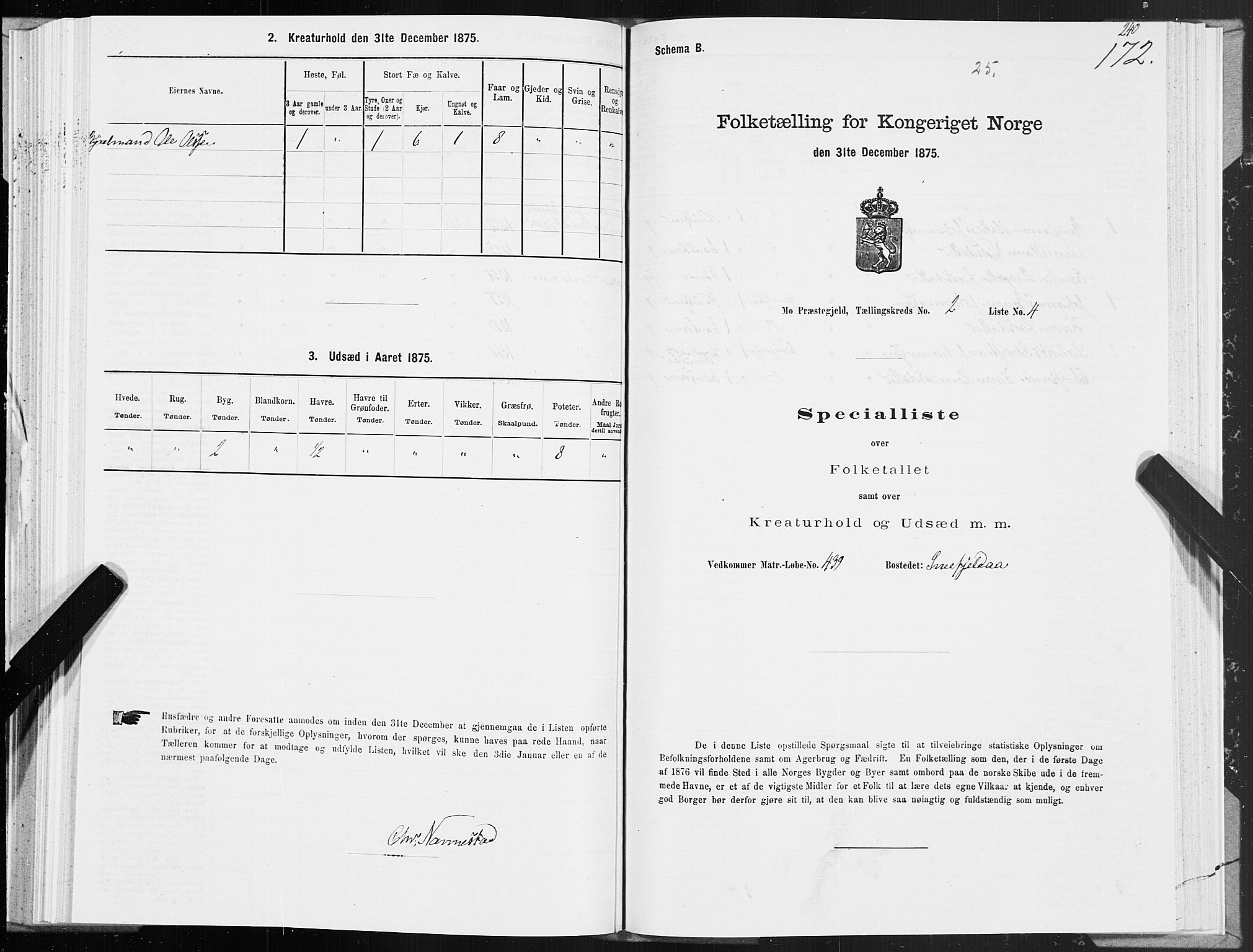 SAT, 1875 census for 1833P Mo, 1875, p. 1172