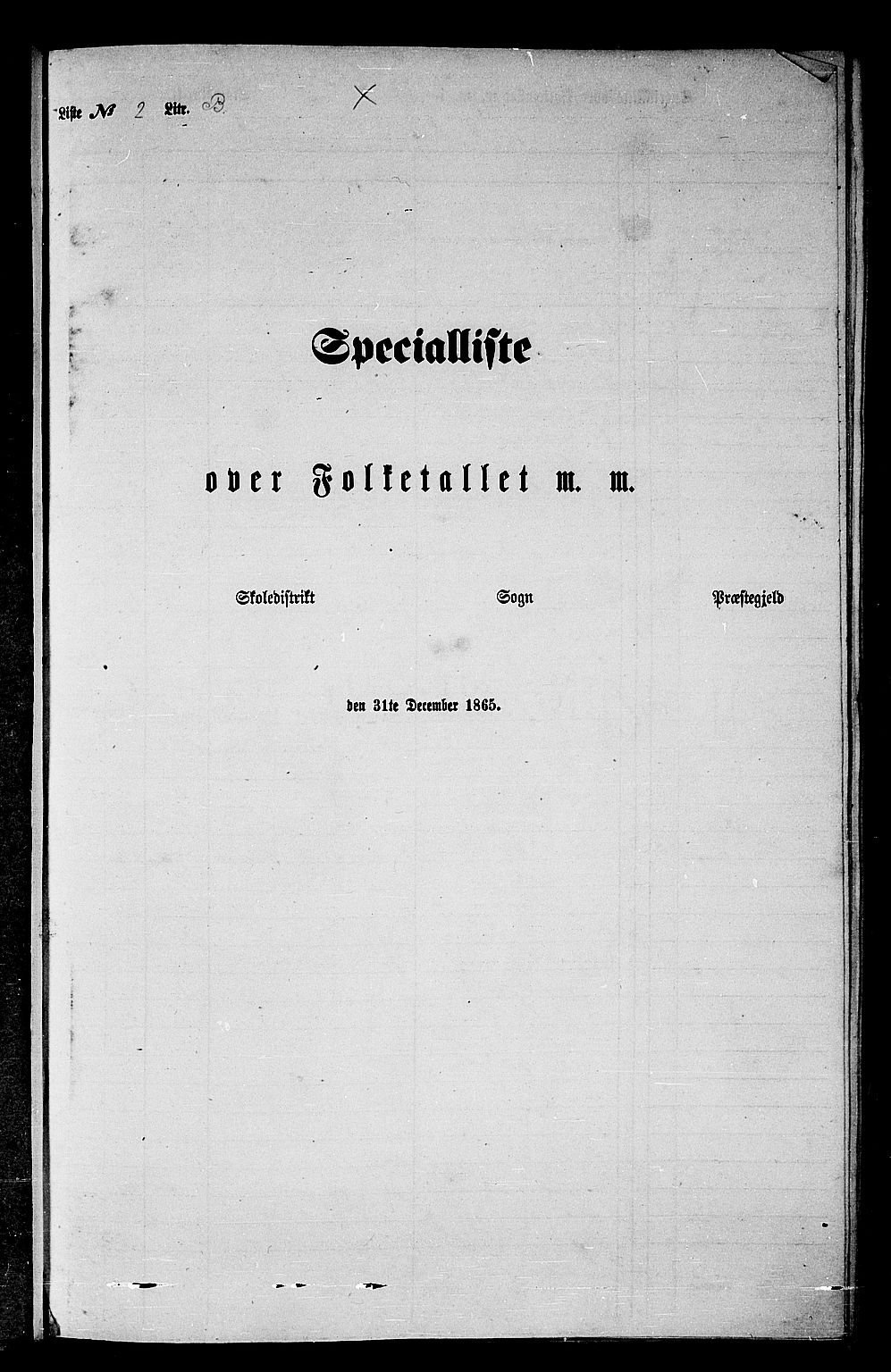 RA, 1865 census for Norddal, 1865, p. 42