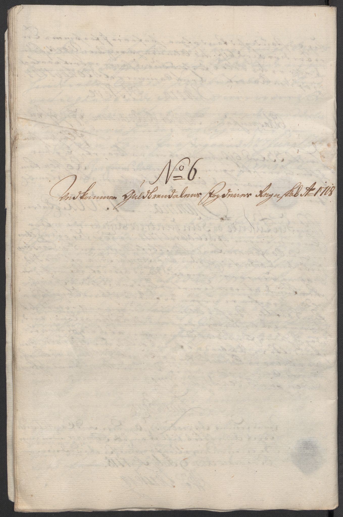 Rentekammeret inntil 1814, Reviderte regnskaper, Fogderegnskap, AV/RA-EA-4092/R17/L1188: Fogderegnskap Gudbrandsdal, 1718, p. 65