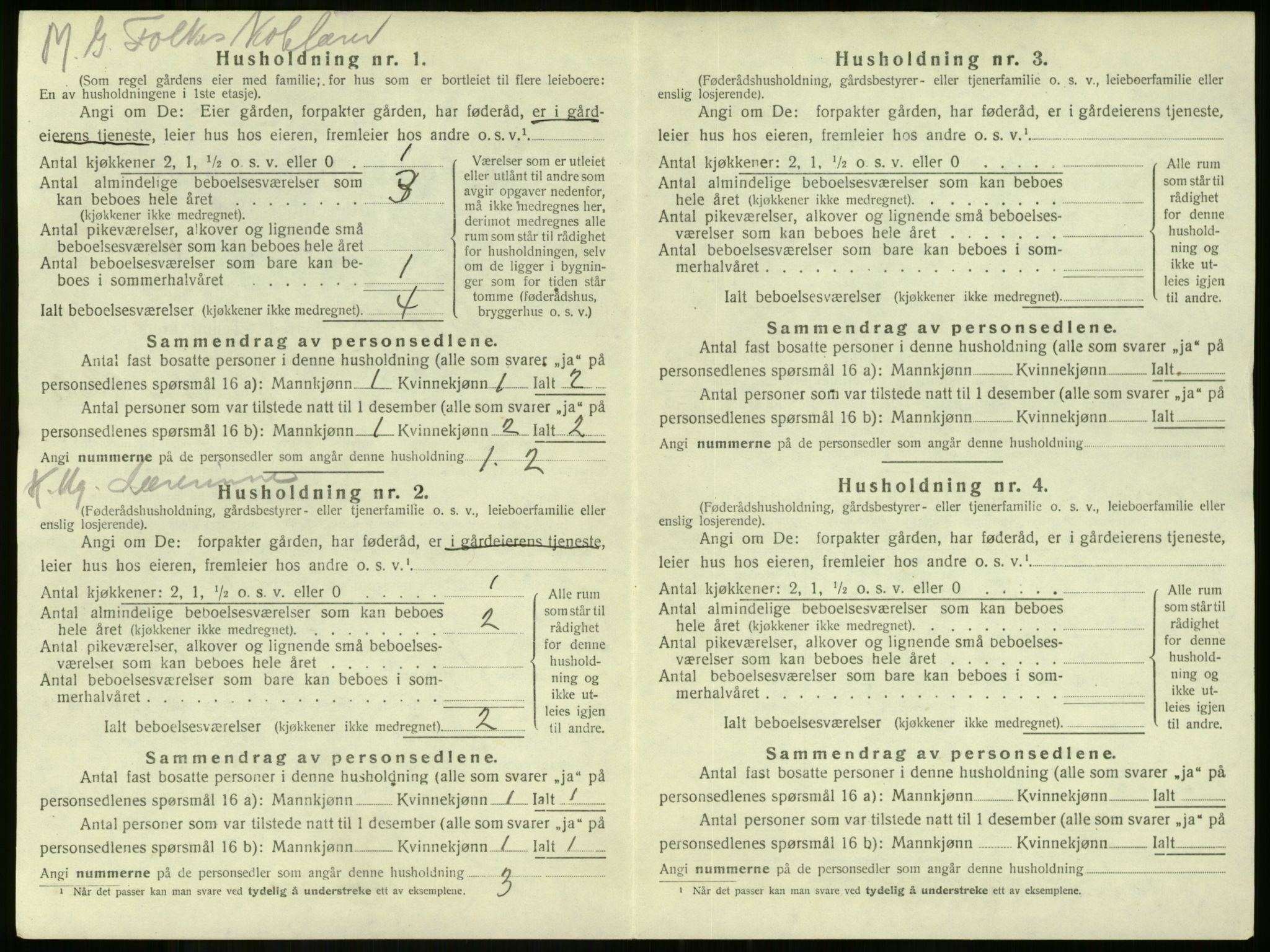 SAKO, 1920 census for Stokke, 1920, p. 2031