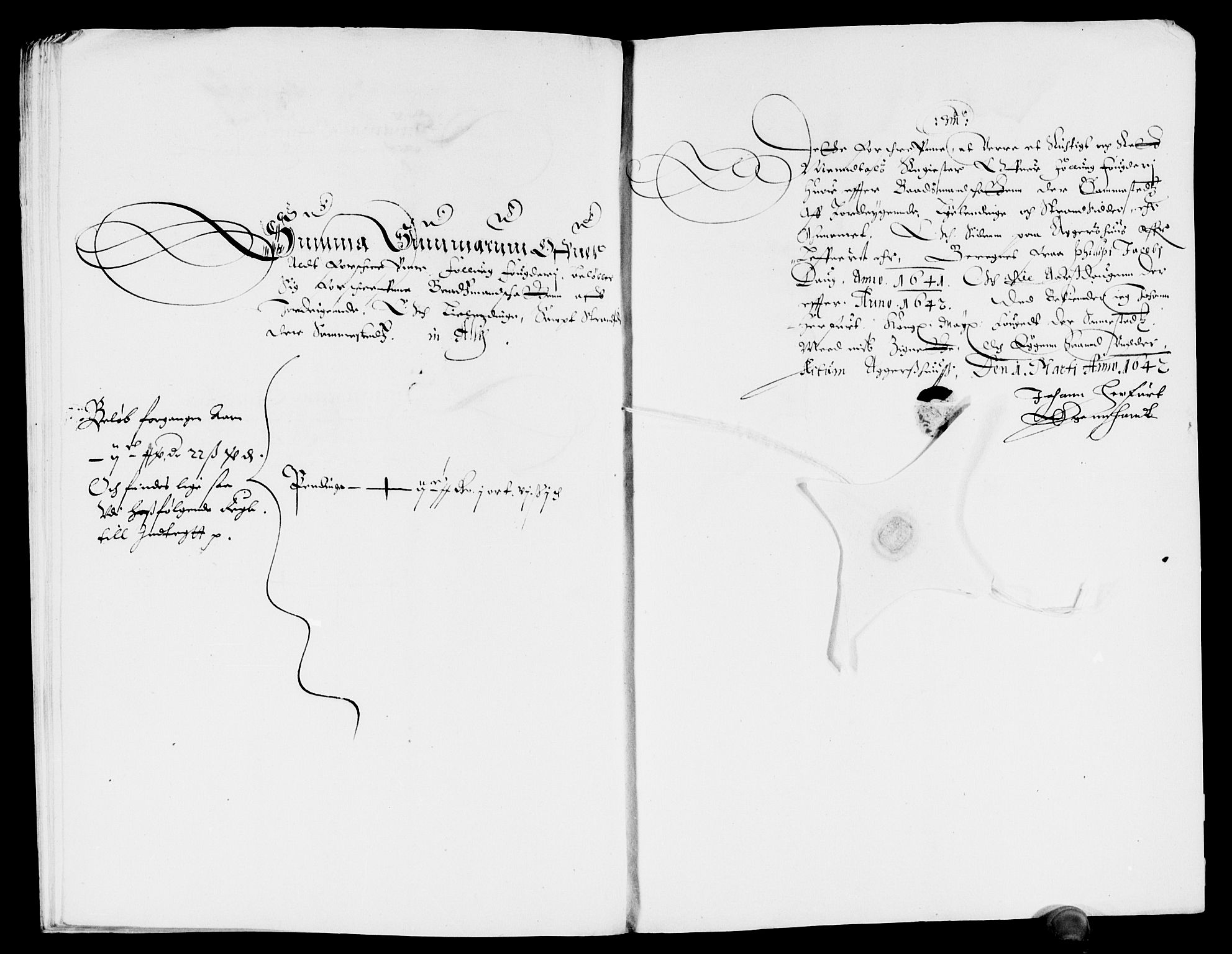 Rentekammeret inntil 1814, Reviderte regnskaper, Lensregnskaper, AV/RA-EA-5023/R/Rb/Rba/L0162: Akershus len, 1641-1642