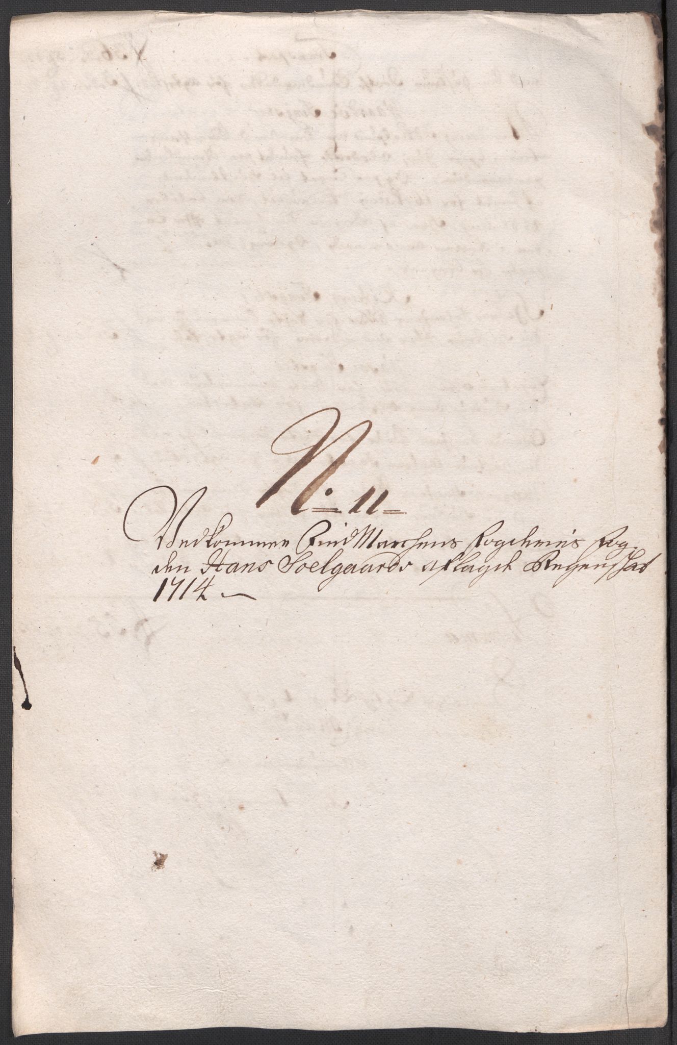 Rentekammeret inntil 1814, Reviderte regnskaper, Fogderegnskap, AV/RA-EA-4092/R69/L4856: Fogderegnskap Finnmark/Vardøhus, 1713-1715, p. 303