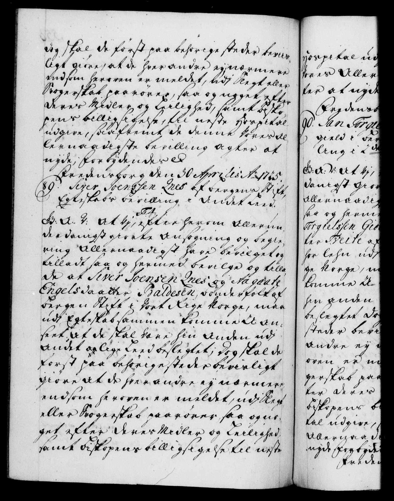 Danske Kanselli 1572-1799, AV/RA-EA-3023/F/Fc/Fca/Fcaa/L0024: Norske registre, 1723-1725, p. 553b