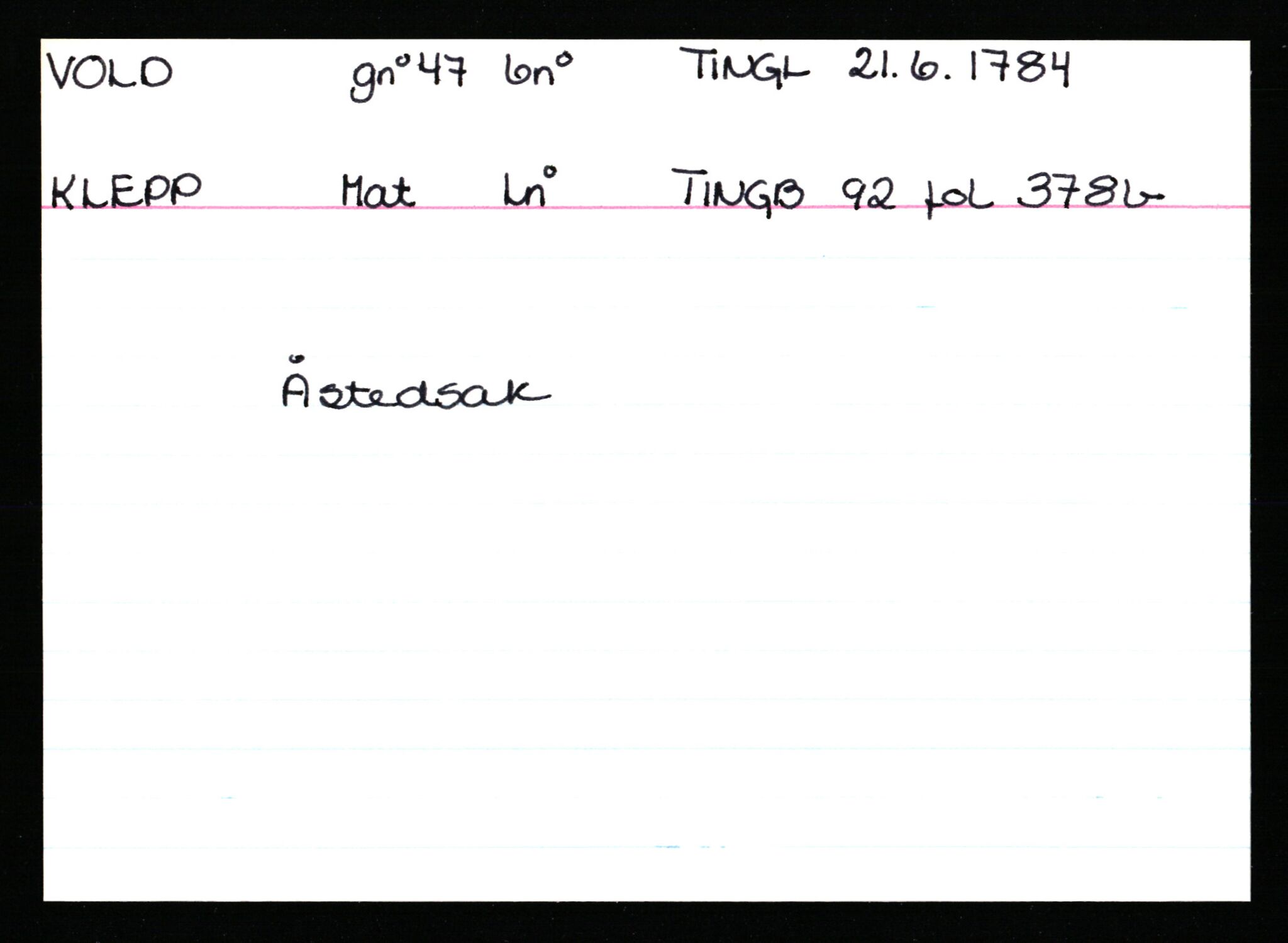 Statsarkivet i Stavanger, AV/SAST-A-101971/03/Y/Ym/L0067: Åstedskort sortert etter gårdsnavn: Vik - Vold, 1600-1950, p. 631