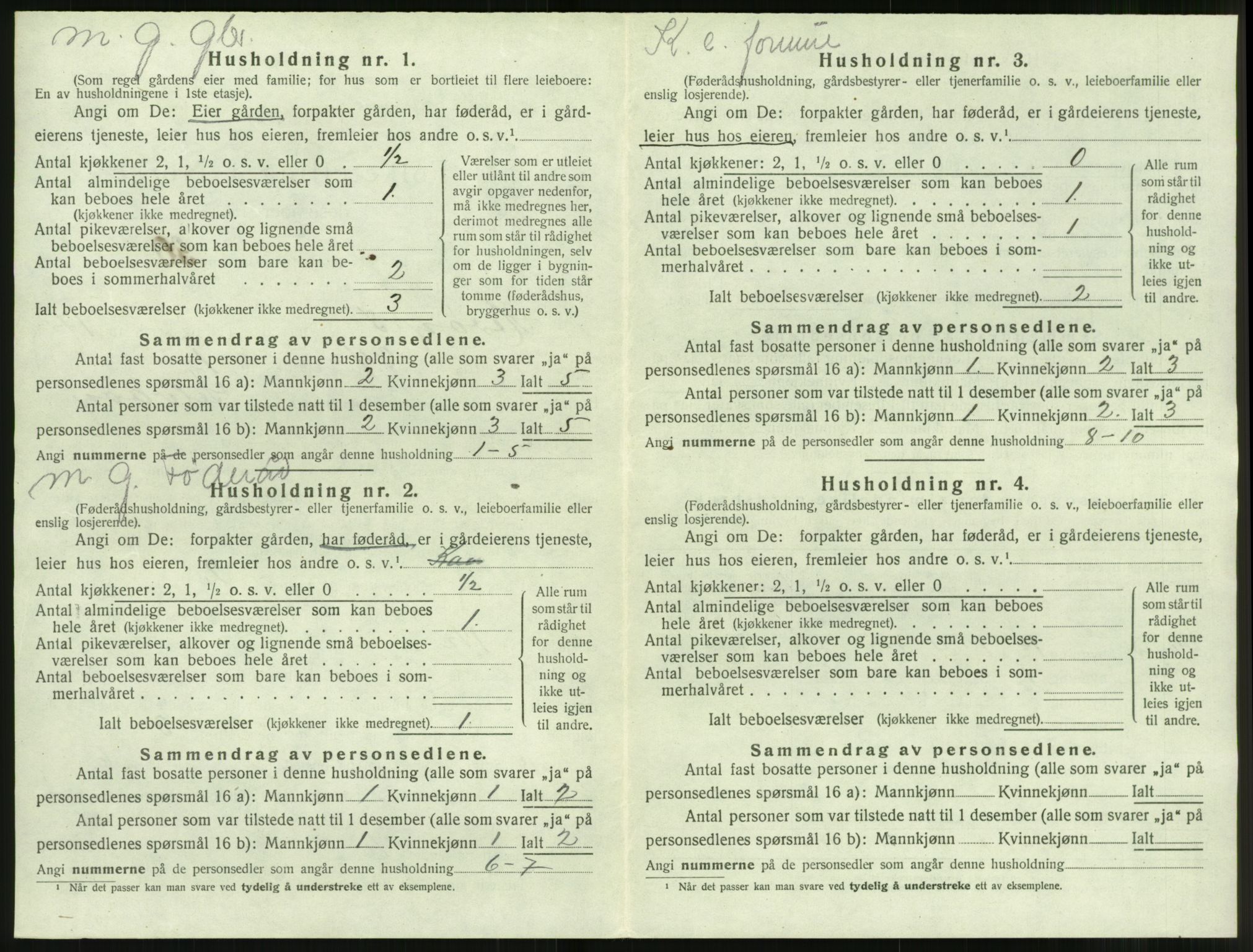 SAT, 1920 census for Herøy (MR), 1920, p. 1426