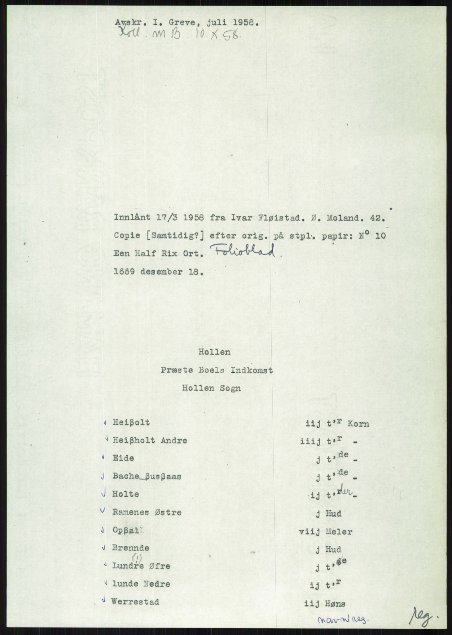 Samlinger til kildeutgivelse, Diplomavskriftsamlingen, AV/RA-EA-4053/H/Ha, p. 2131