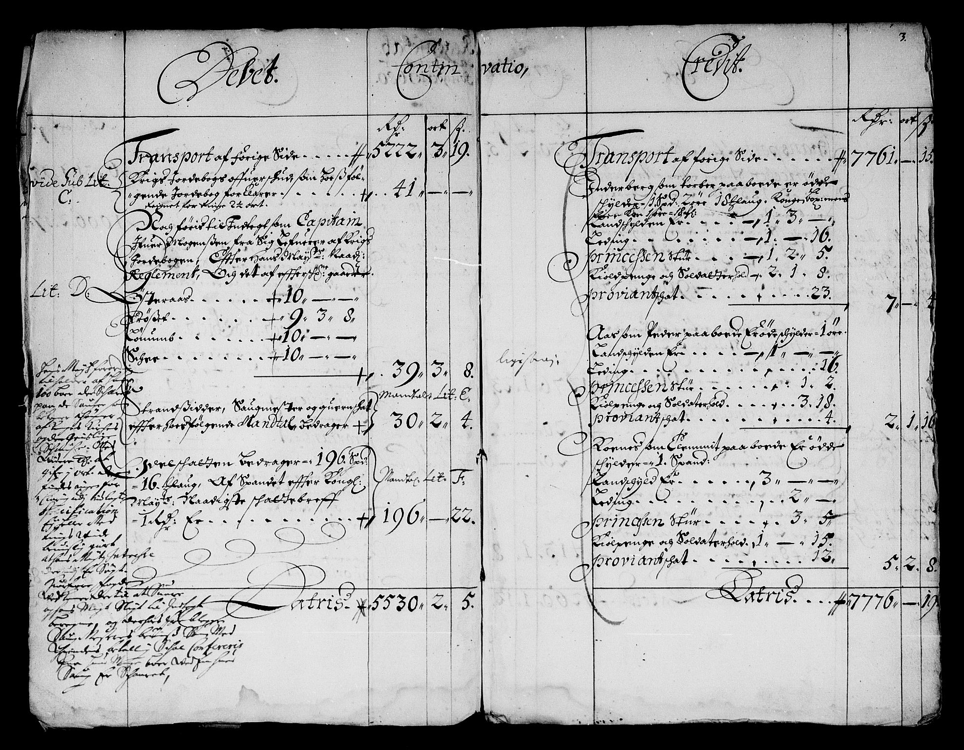 Rentekammeret inntil 1814, Reviderte regnskaper, Stiftamtstueregnskaper, Trondheim stiftamt og Nordland amt, AV/RA-EA-6044/R/Rf/L0060: Trondheim stiftamt, 1680