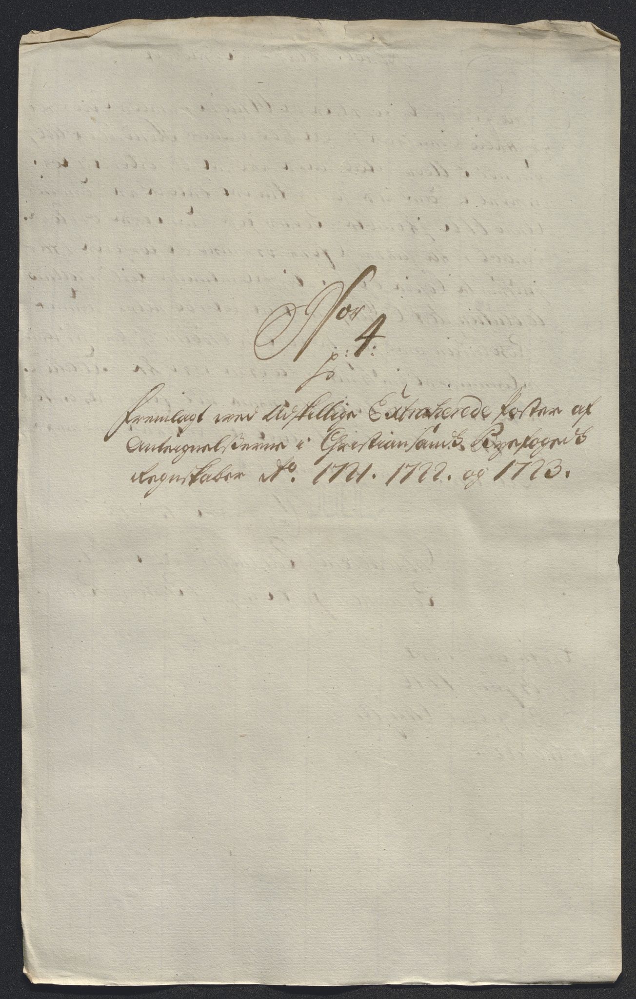 Rentekammeret inntil 1814, Reviderte regnskaper, Byregnskaper, RA/EA-4066/R/Rm/L0286: [M19] Sikt og sakefall, 1719-1727, p. 302