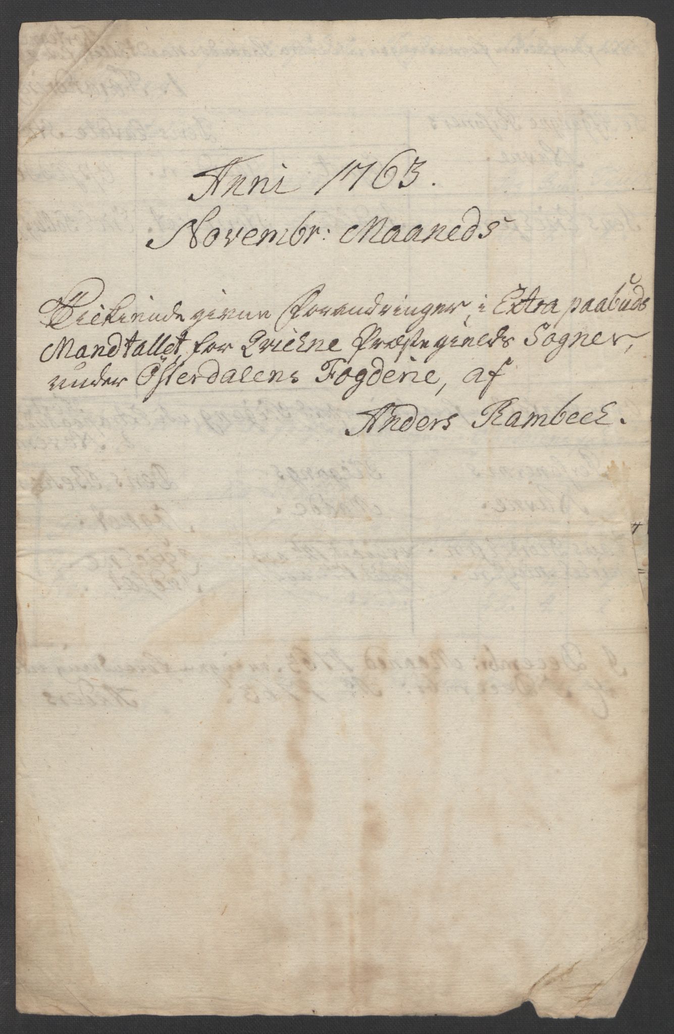 Rentekammeret inntil 1814, Reviderte regnskaper, Fogderegnskap, AV/RA-EA-4092/R14/L0959: Ekstraskatten Solør og Odal, 1763-1770, p. 337