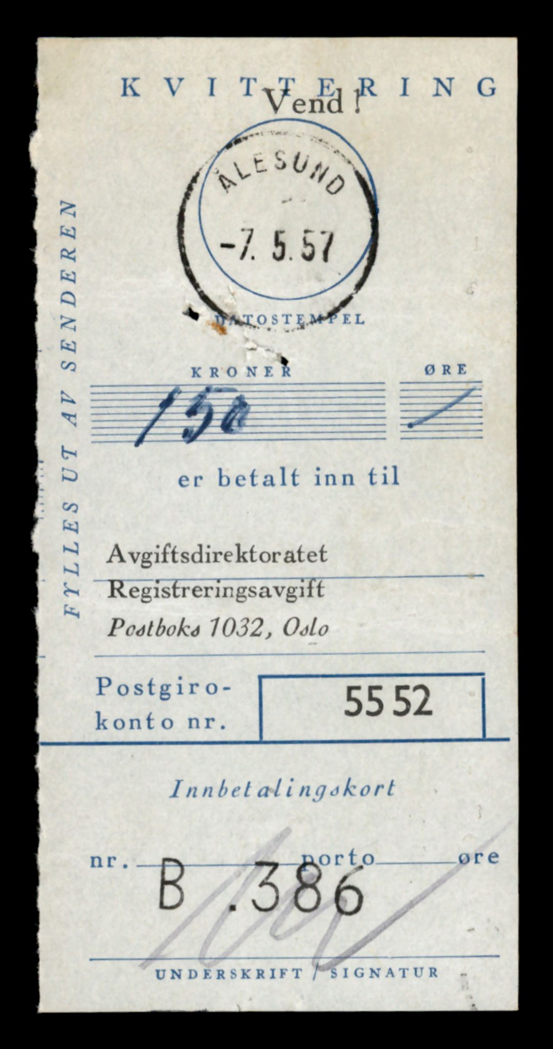 Møre og Romsdal vegkontor - Ålesund trafikkstasjon, SAT/A-4099/F/Fe/L0008: Registreringskort for kjøretøy T 747 - T 894, 1927-1998, p. 147