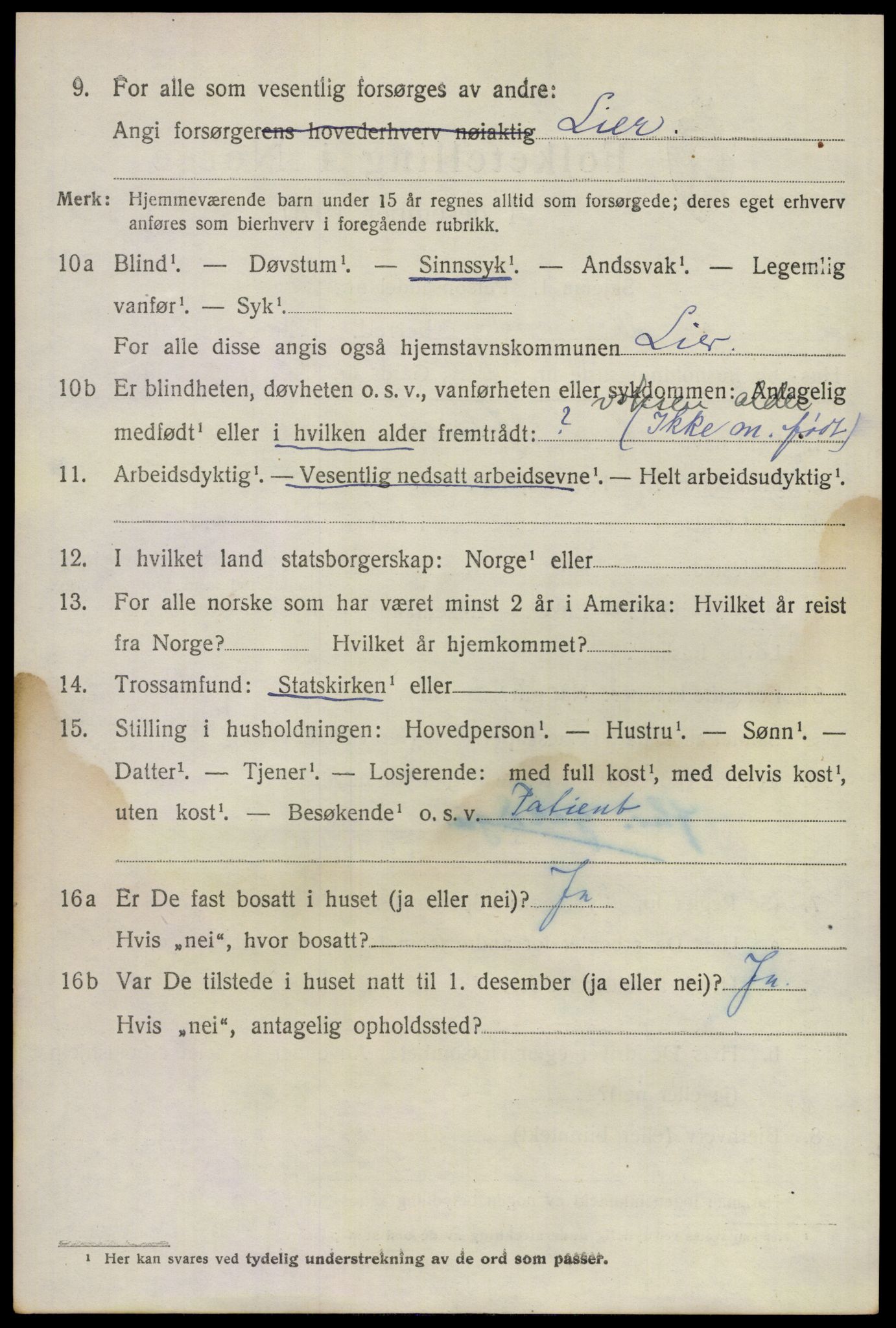 SAKO, 1920 census for Hurum, 1920, p. 12029